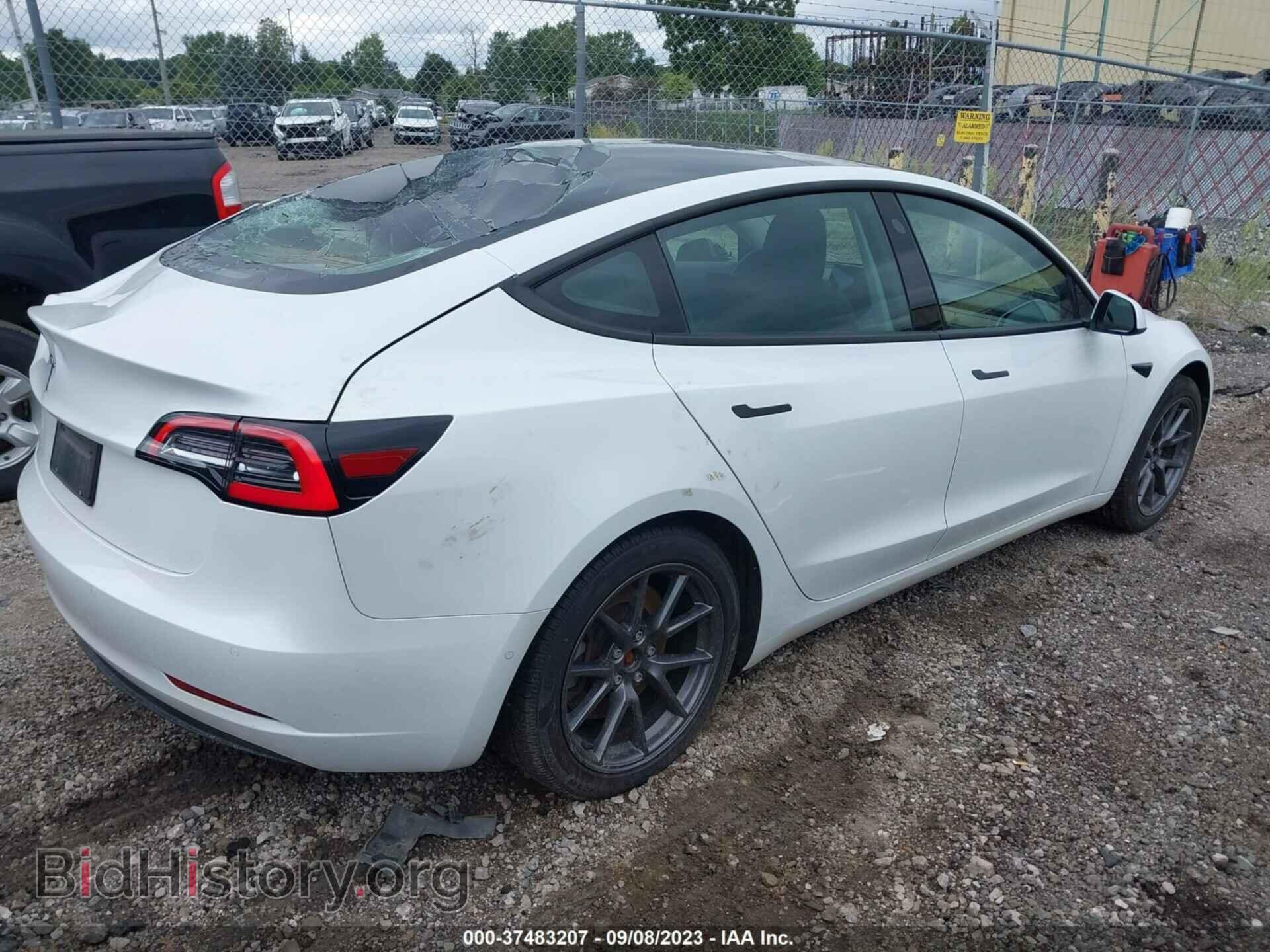 2021 TESLA MODEL 3 - VIN: 5YJ3E1EA0MF851437 - Фото 4