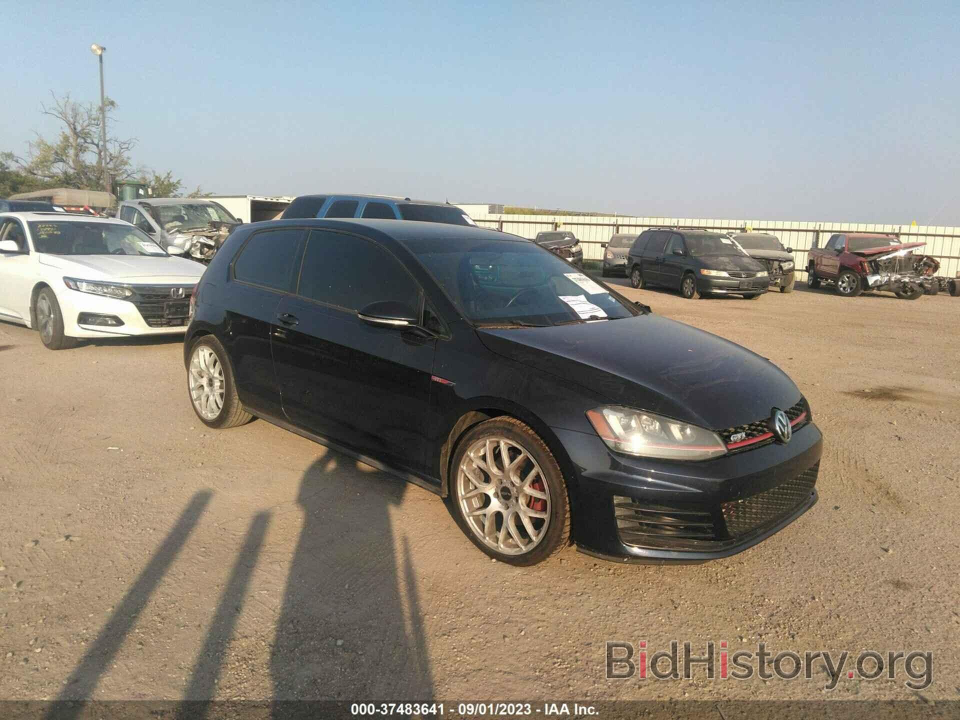 Фотография 3VWYT7AU0GM041530 - VOLKSWAGEN GOLF GTI 2016