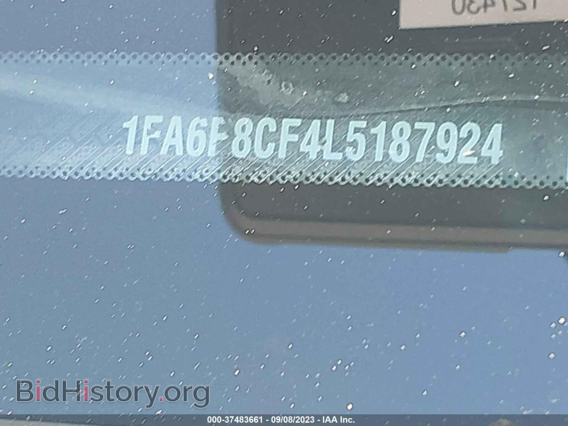 2020 FORD MUSTANG - VIN: 1FA6P8CF4L5187924 - Фото 9