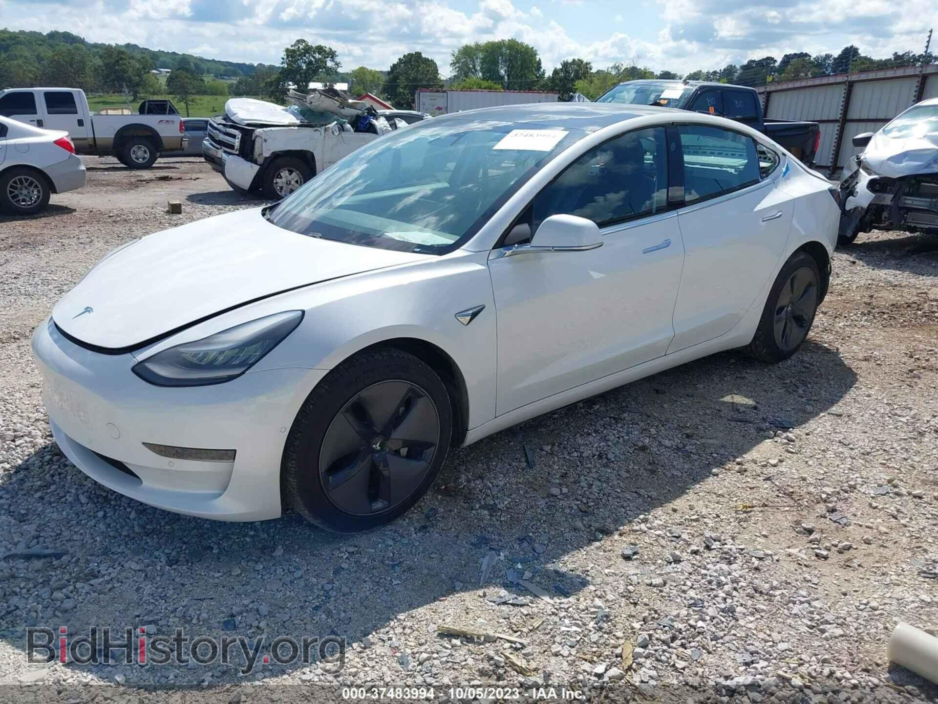 2020 TESLA MODEL 3 - VIN: 5YJ3E1EA0LF597579 - Фото 2