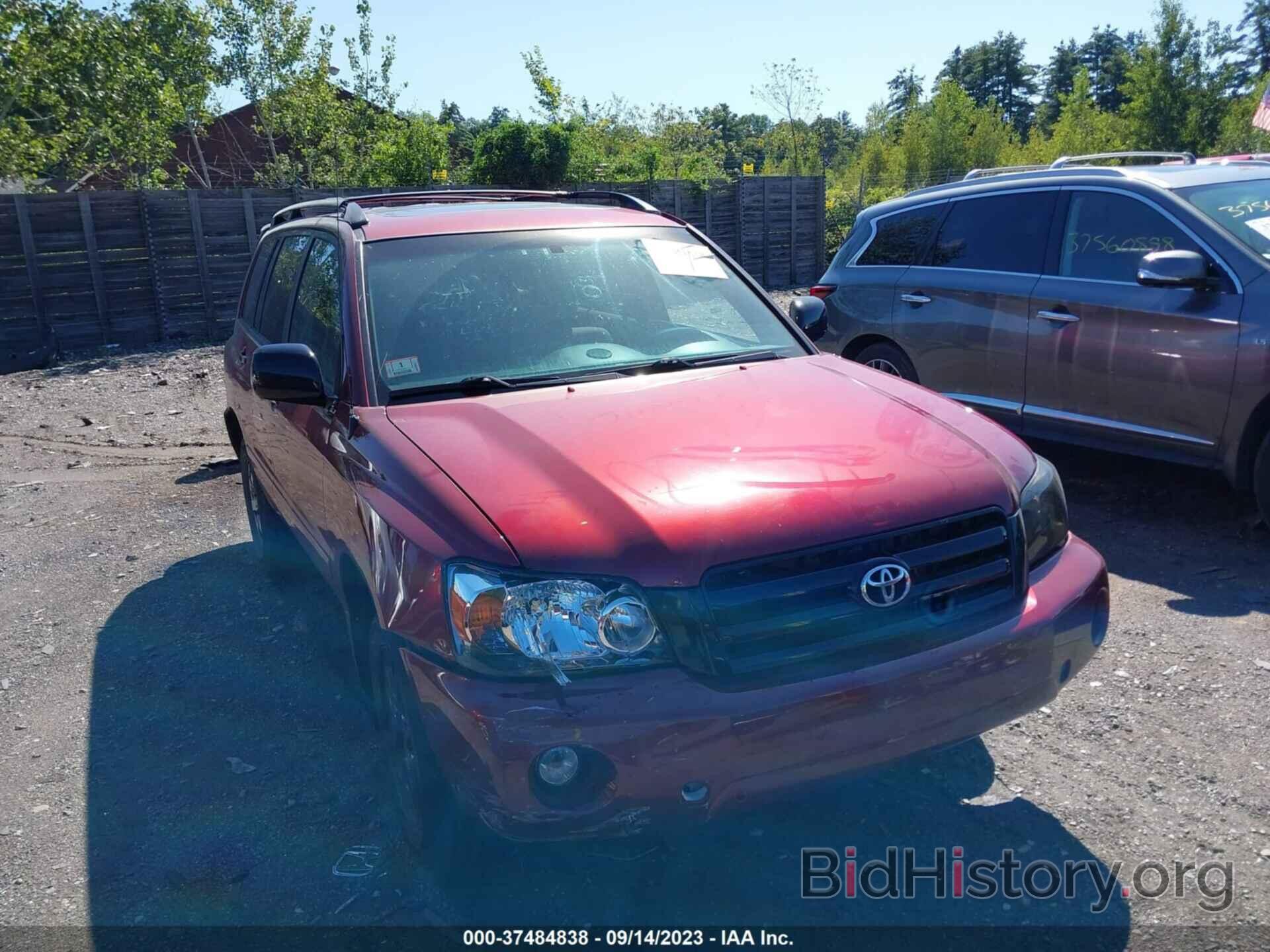 Photo JTEHP21A370206081 - TOYOTA HIGHLANDER 2007