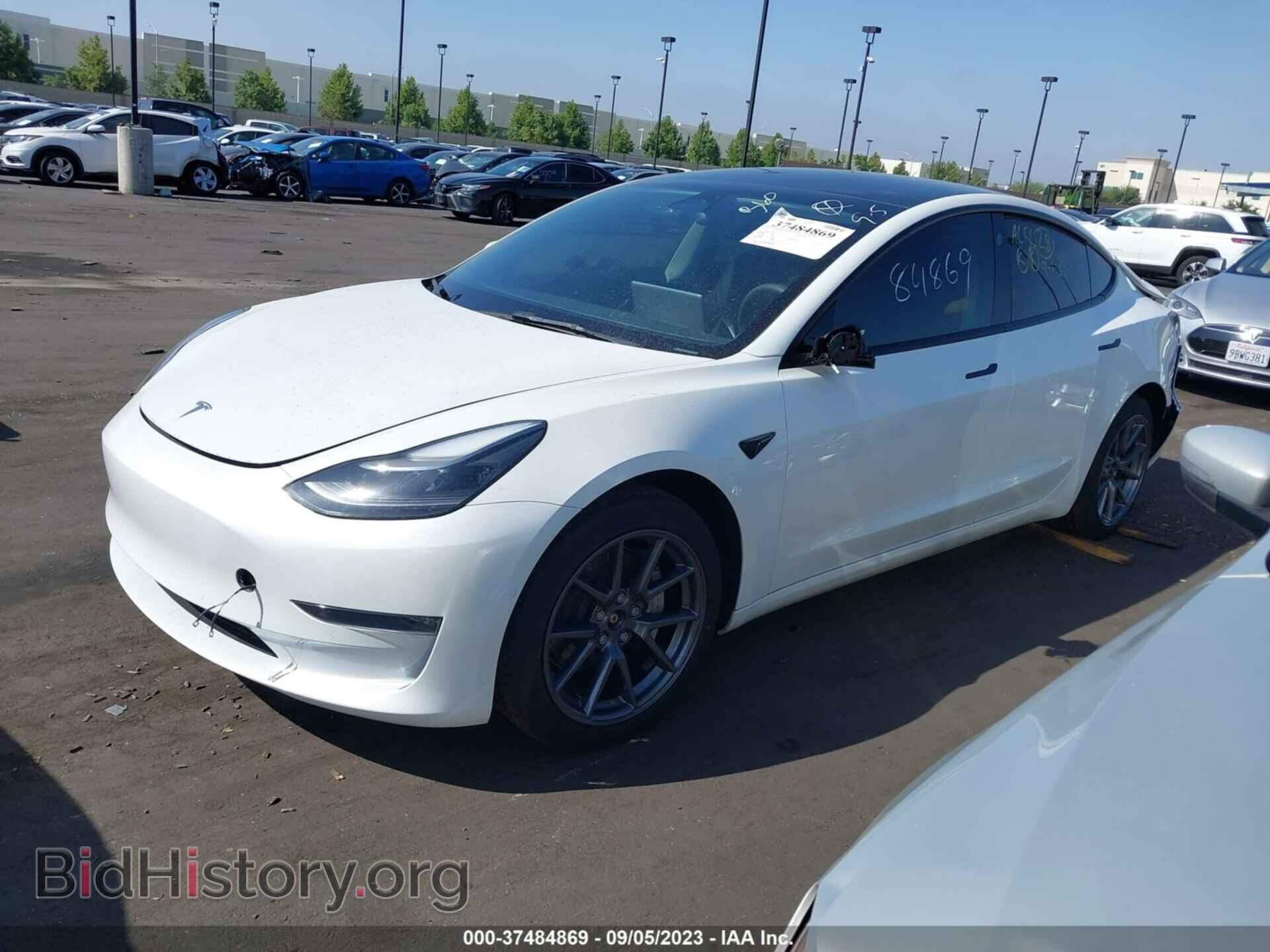 2022 TESLA MODEL 3 - VIN: 5YJ3E1EB4NF199271 - Photo 2