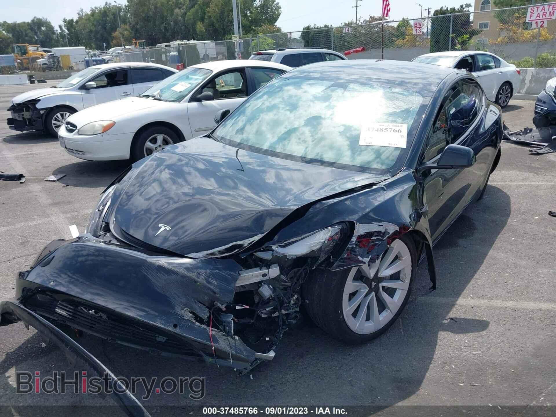 2021 TESLA MODEL 3 - VIN: 5YJ3E1EA0MF073169 - Photo 2