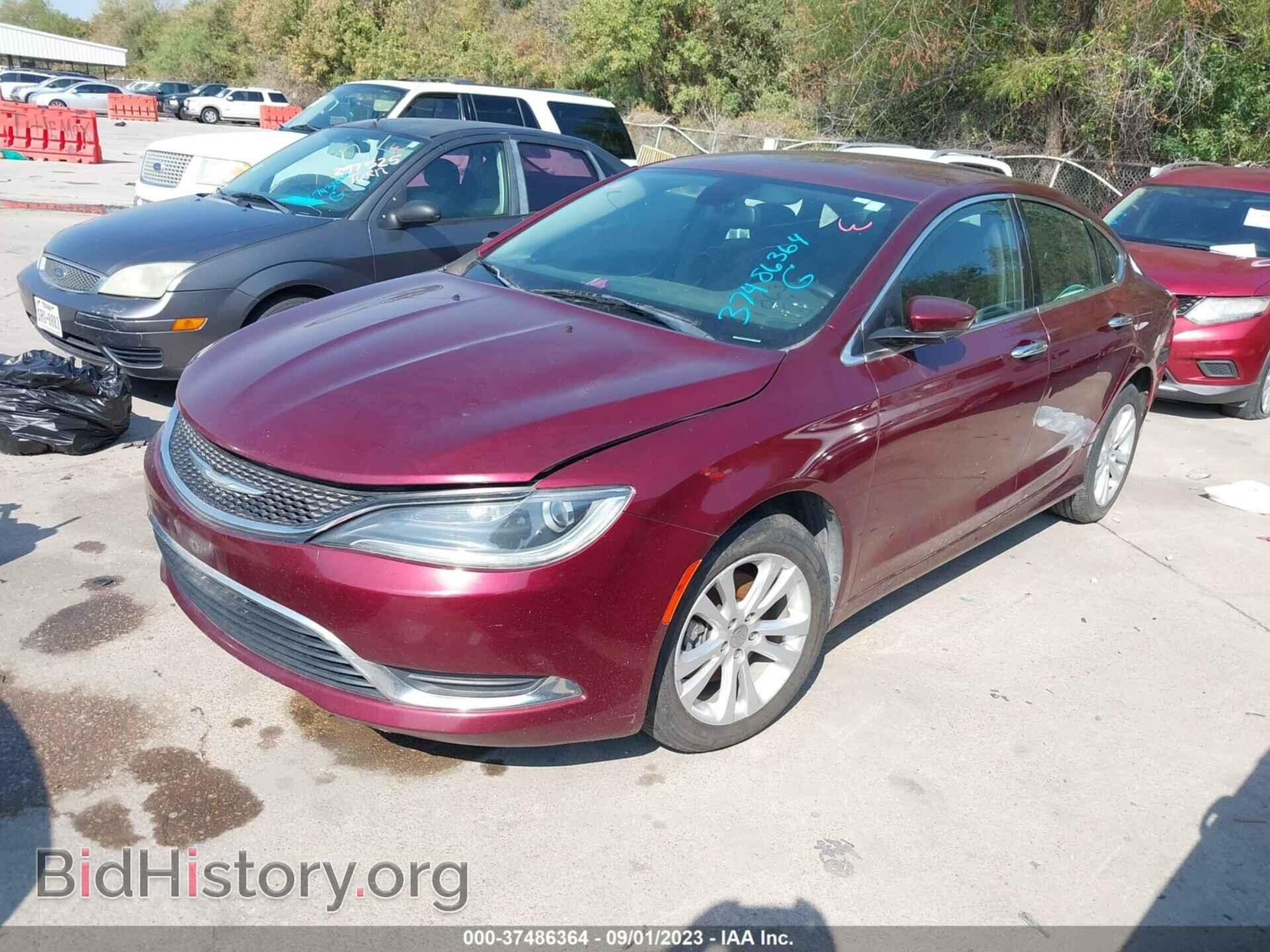 2015 CHRYSLER 200 - VIN: 1C3CCCAB7FN574049 - Фото 2