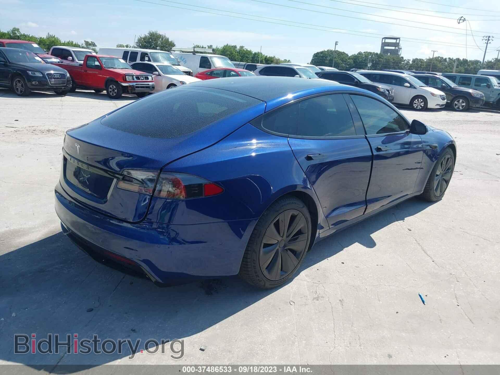 2021 TESLA MODEL S - VIN: 5YJSA1E53MF453391 - Photo 4