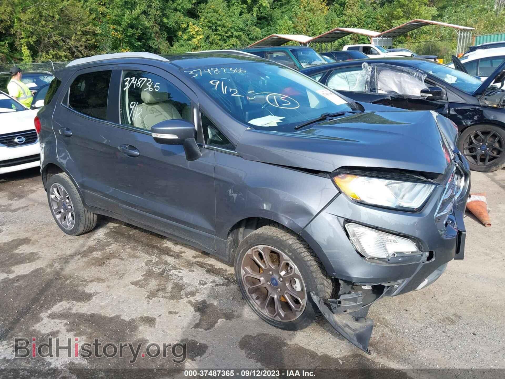 Фотография MAJ6S3KL4KC287007 - FORD ECOSPORT 2019