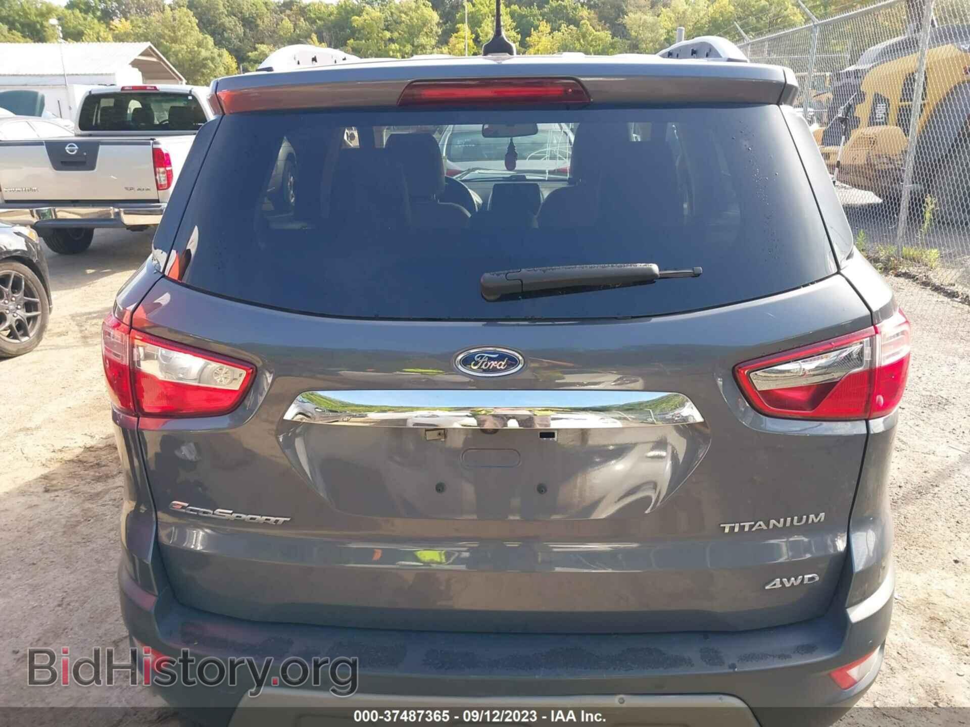 2019 FORD ECOSPORT - VIN: MAJ6S3KL4KC287007 - Фото 16
