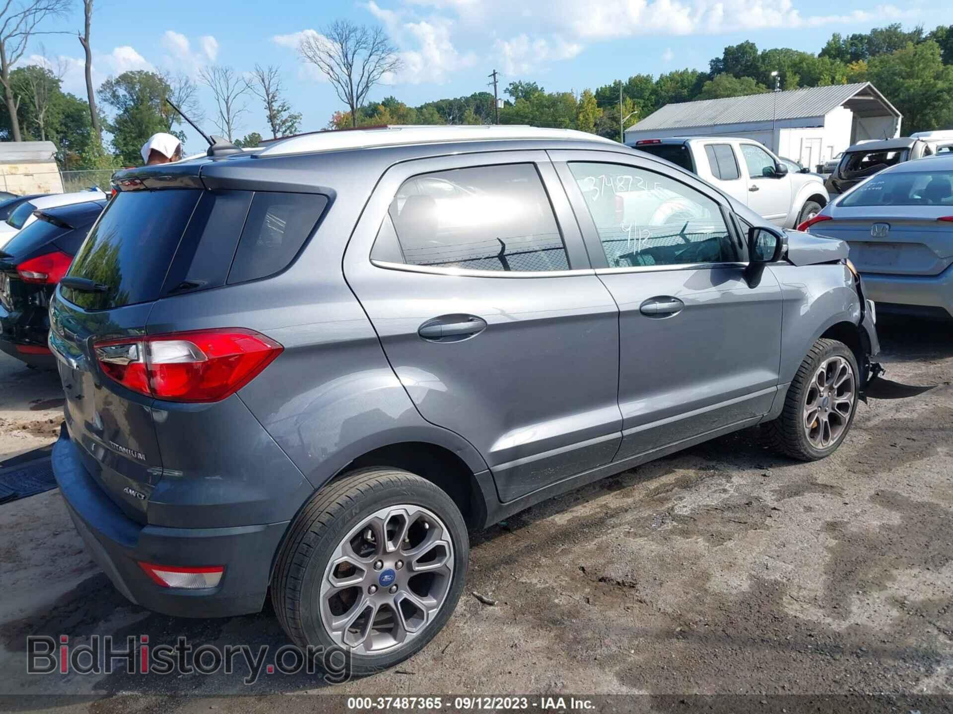 2019 FORD ECOSPORT - VIN: MAJ6S3KL4KC287007 - Фото 4