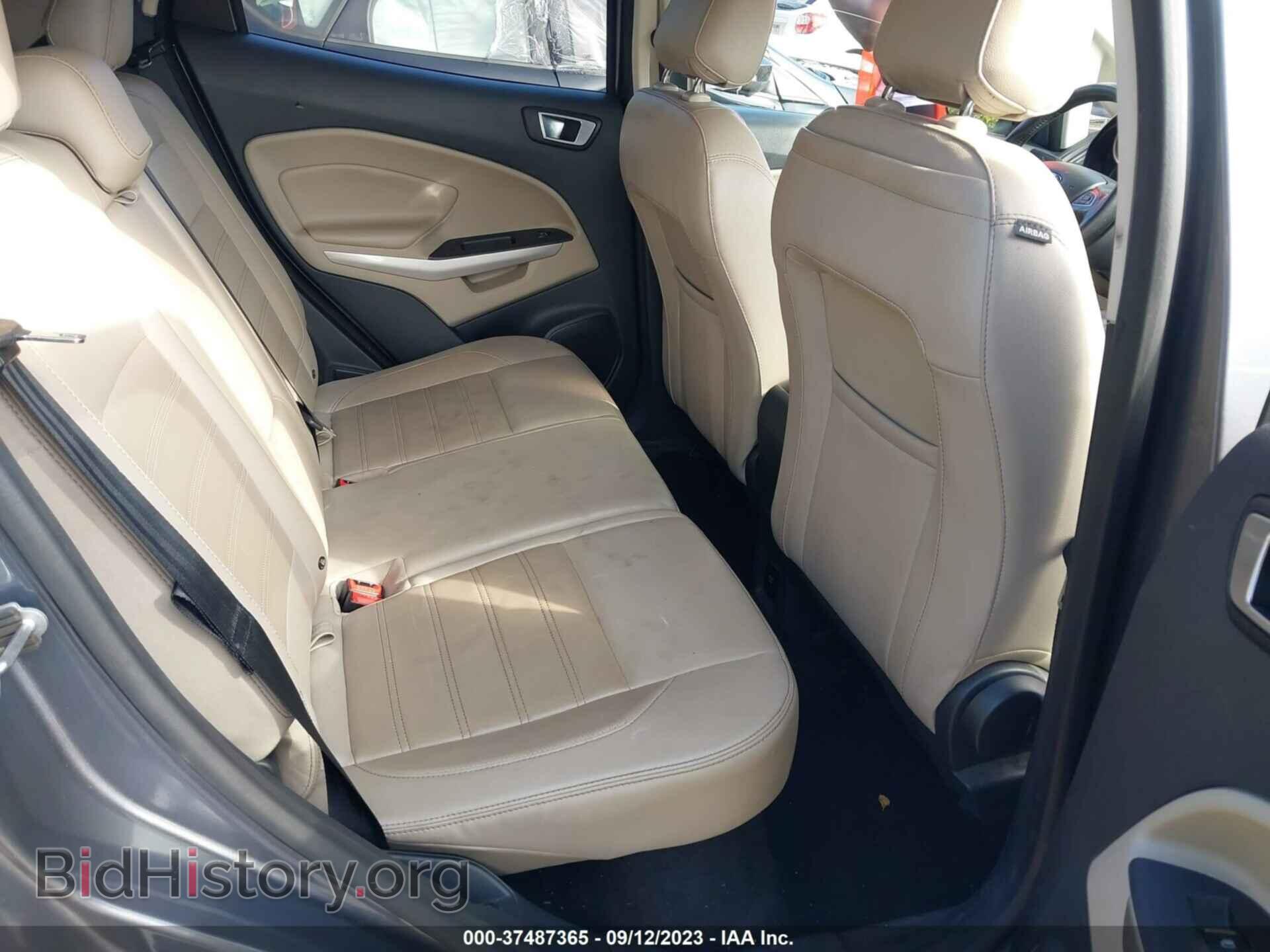 2019 FORD ECOSPORT - VIN: MAJ6S3KL4KC287007 - Фото 8