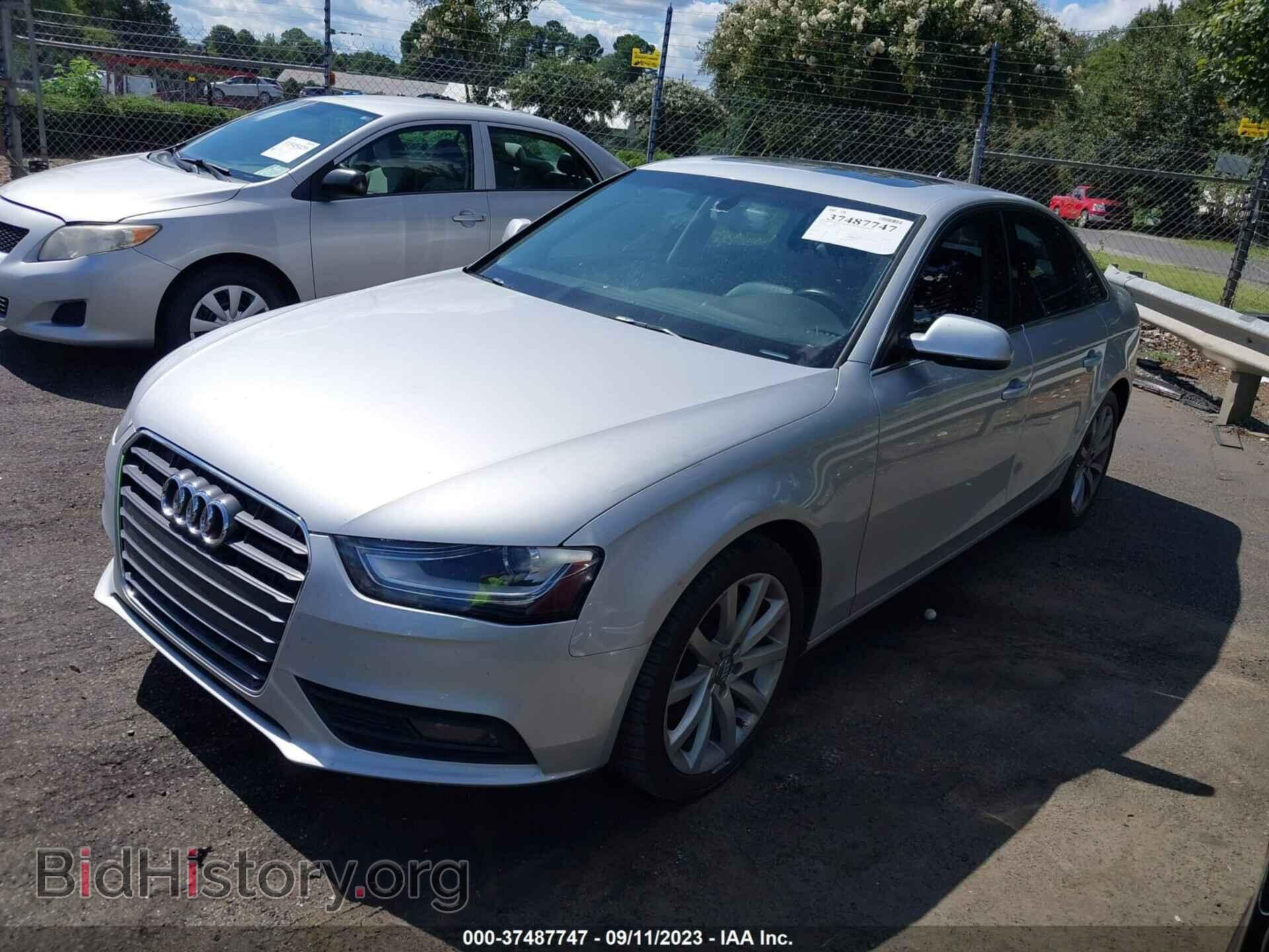 2013 AUDI A4 - VIN: WAUEFAFL7DN013247 - Фото 2