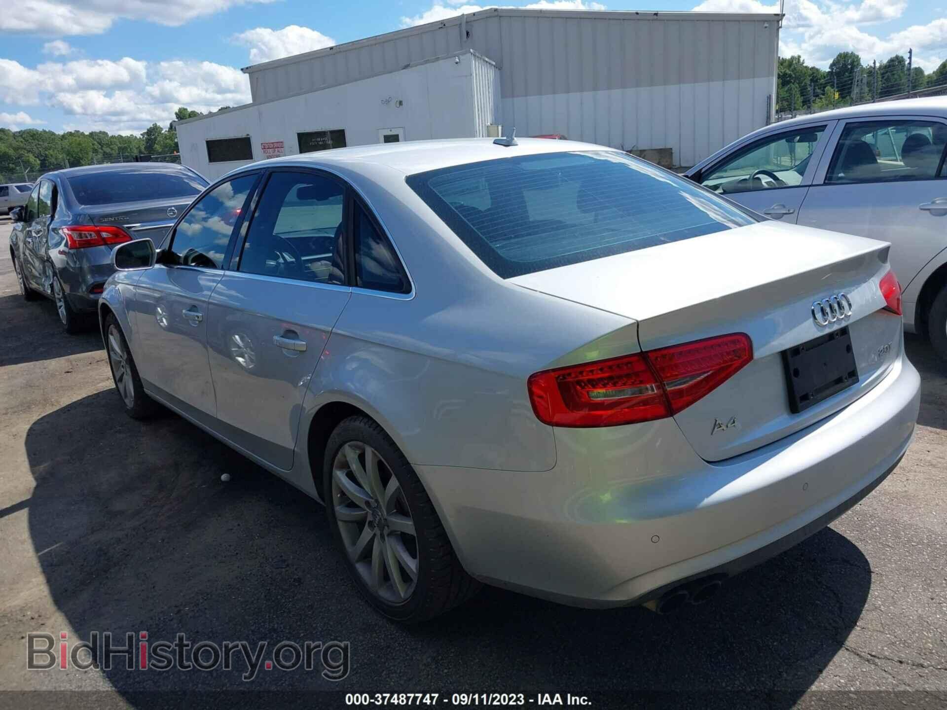 2013 AUDI A4 - VIN: WAUEFAFL7DN013247 - Фото 3