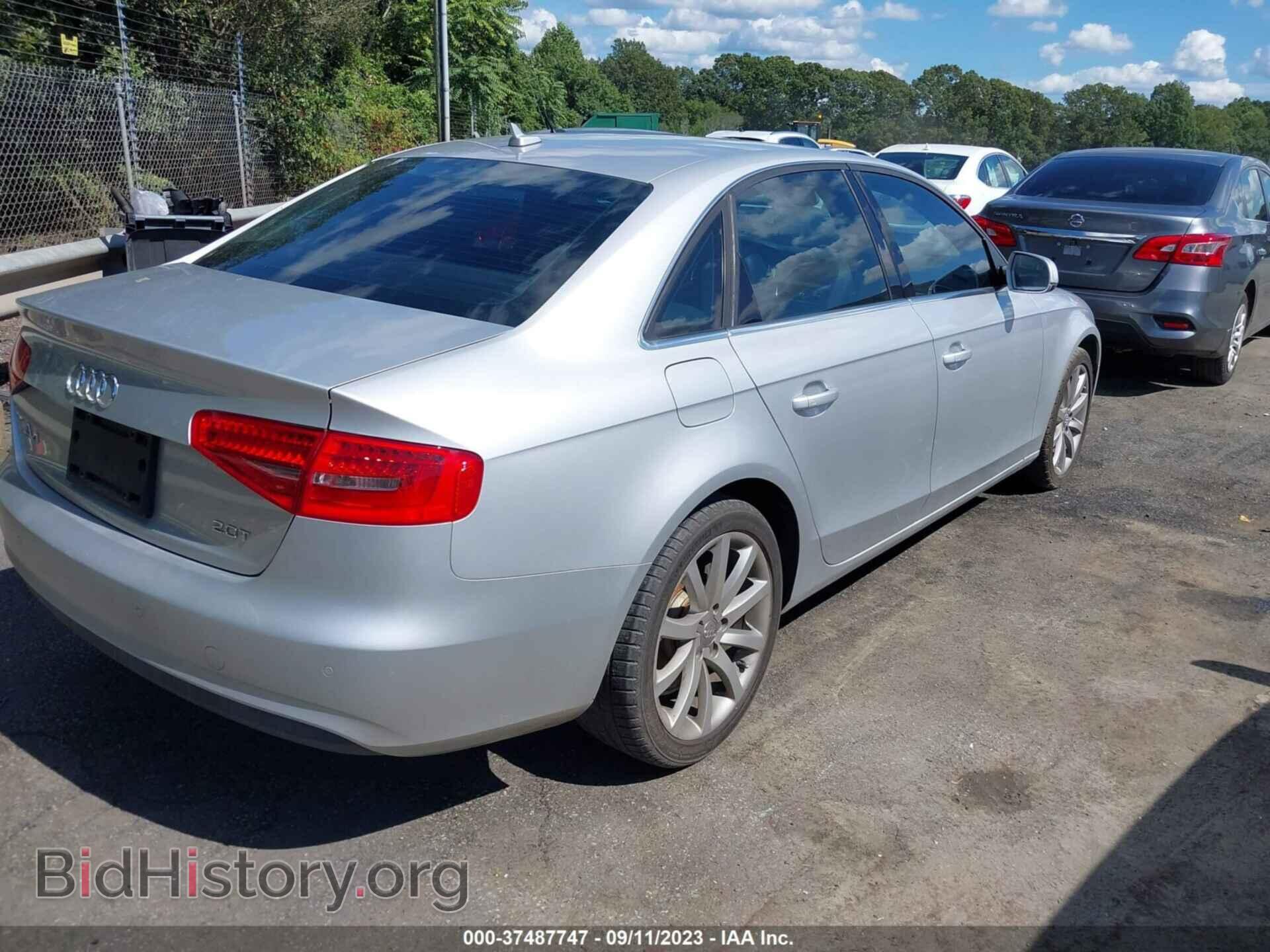 2013 AUDI A4 - VIN: WAUEFAFL7DN013247 - Фото 4
