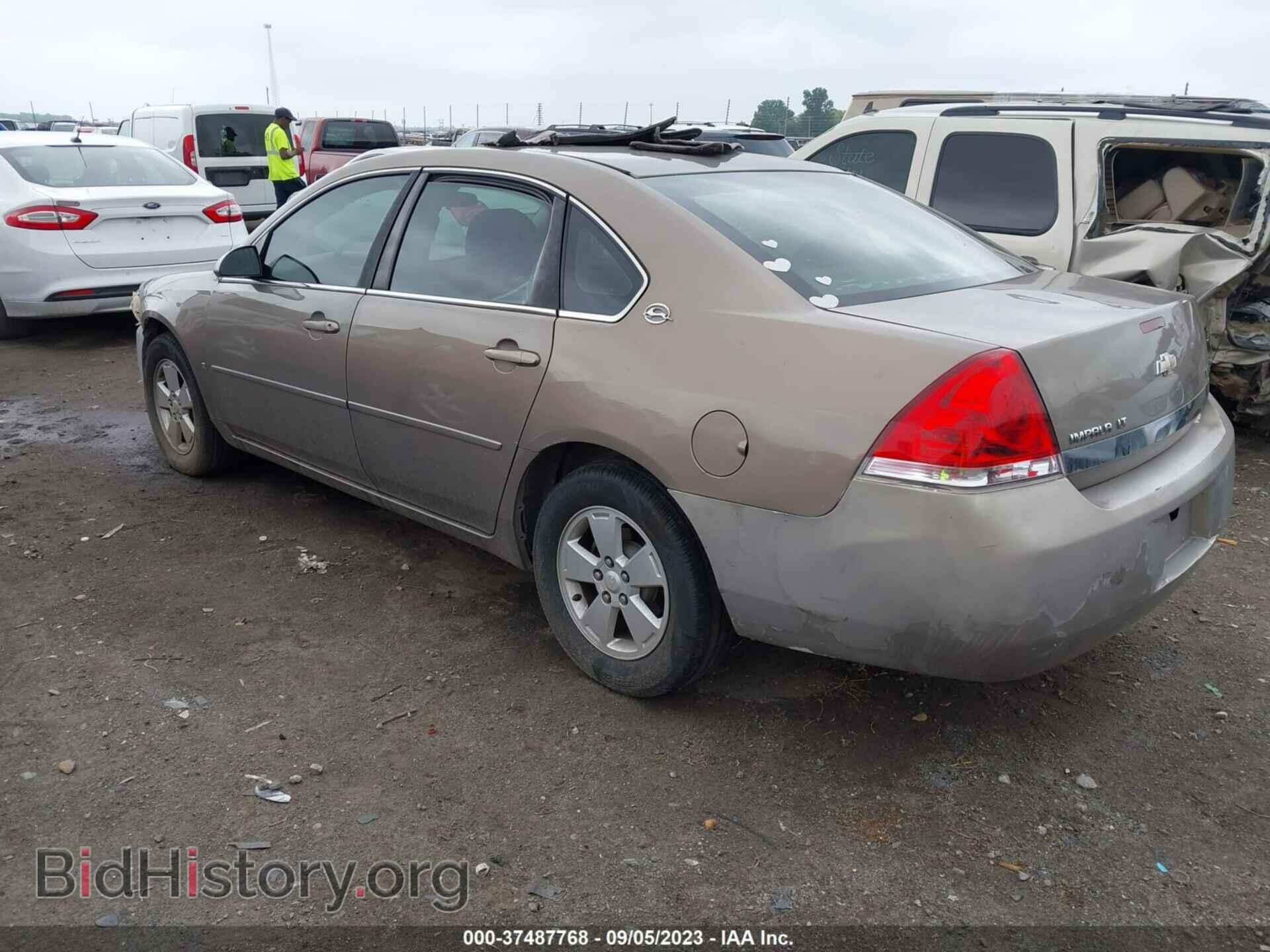 2007 CHEVROLET IMPALA - VIN: 2G1WT55K079304527 - Фото 3