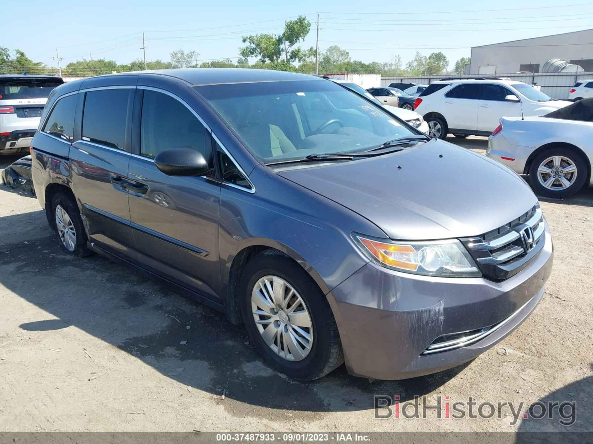 Photo 5FNRL5H21FB127352 - HONDA ODYSSEY 2015