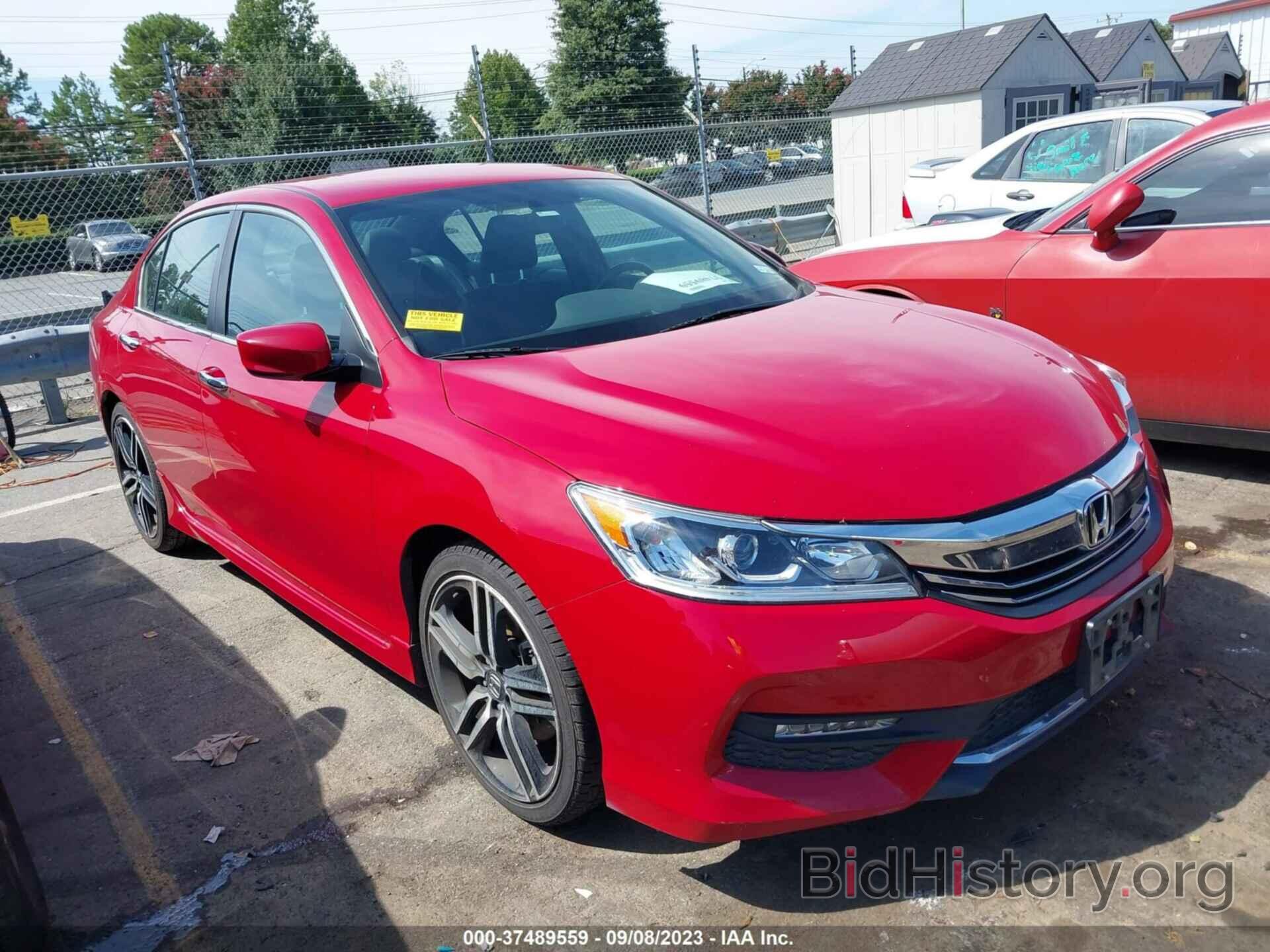 Photo 1HGCR2F57HA134626 - HONDA ACCORD SEDAN 2017