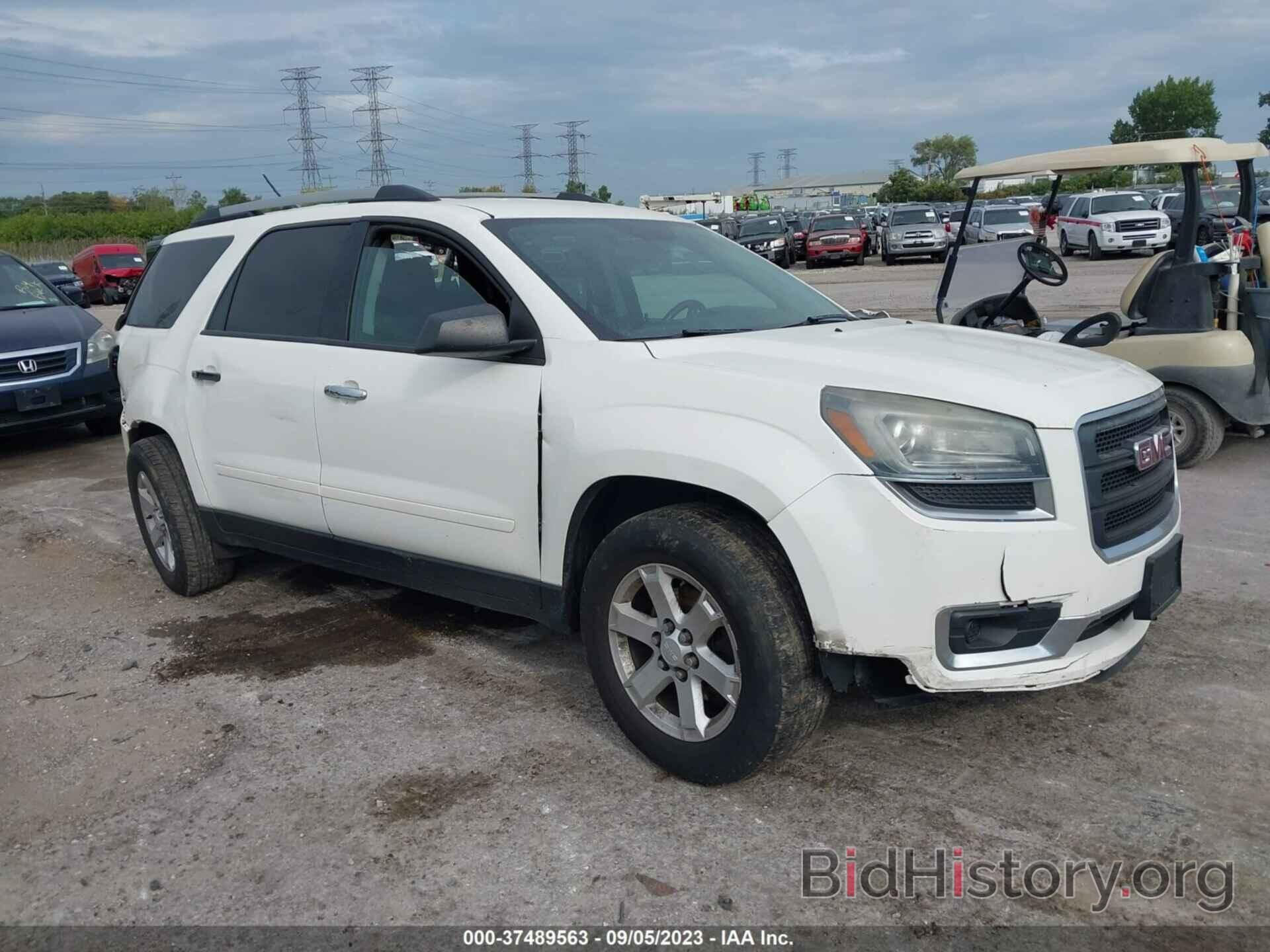 Report 1GKKRPKD3DJ218025 GMC ACADIA 2013 White Gasoline price and