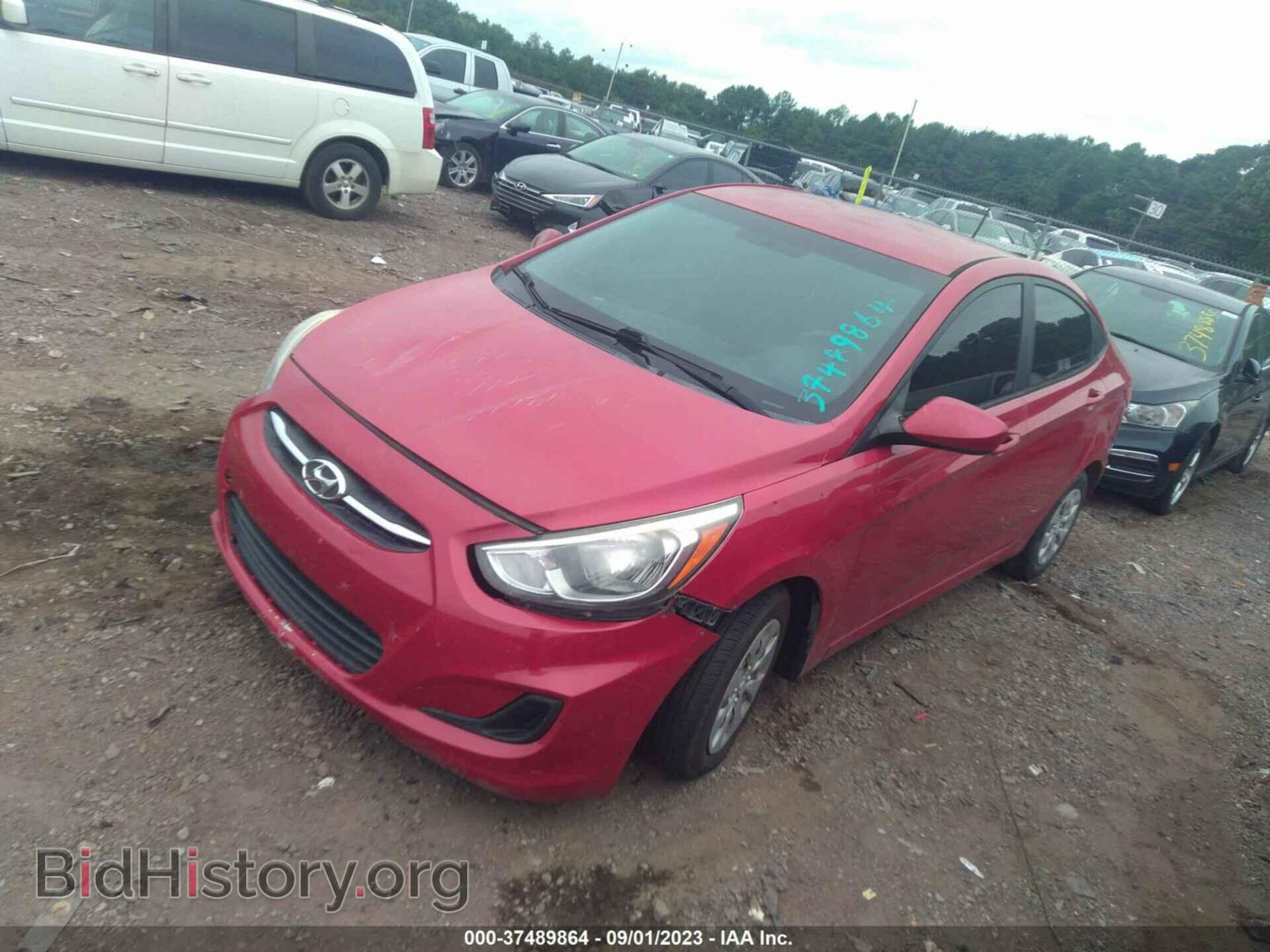 2015 HYUNDAI ACCENT - VIN: KMHCT4AE9FU800931 - Фото 2