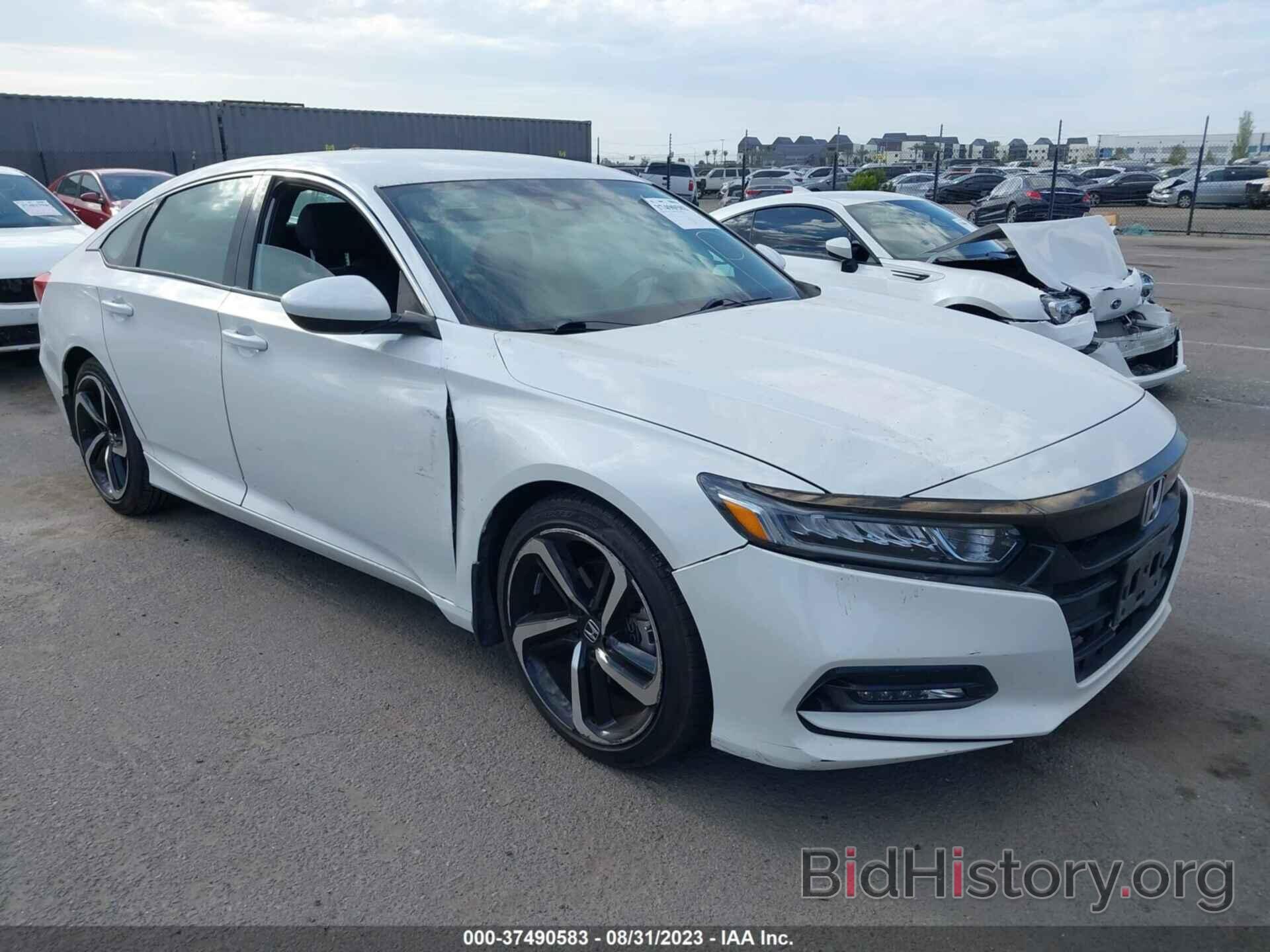 Фотография 1HGCV1F39JA107521 - HONDA ACCORD SEDAN 2018