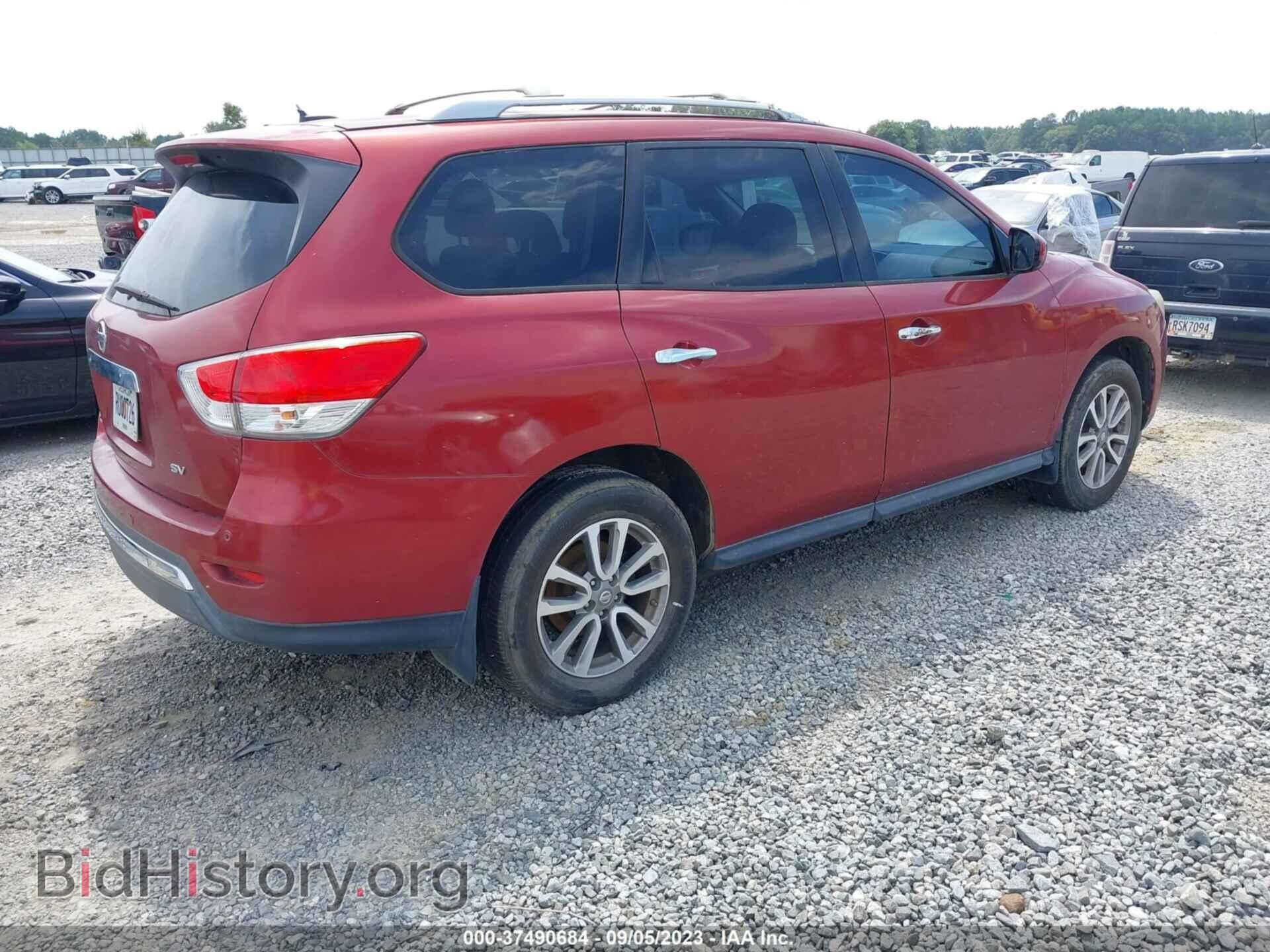 2013 NISSAN PATHFINDER - VIN: 5N1AR2MN2DC645020 - Фото 4