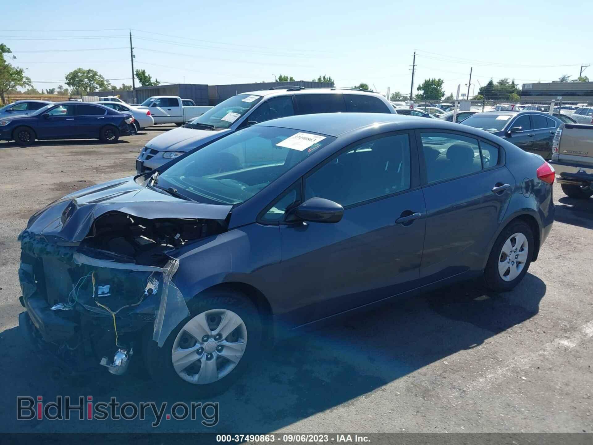 2016 KIA FORTE - VIN: KNAFK4A68G5567341 - Фото 2