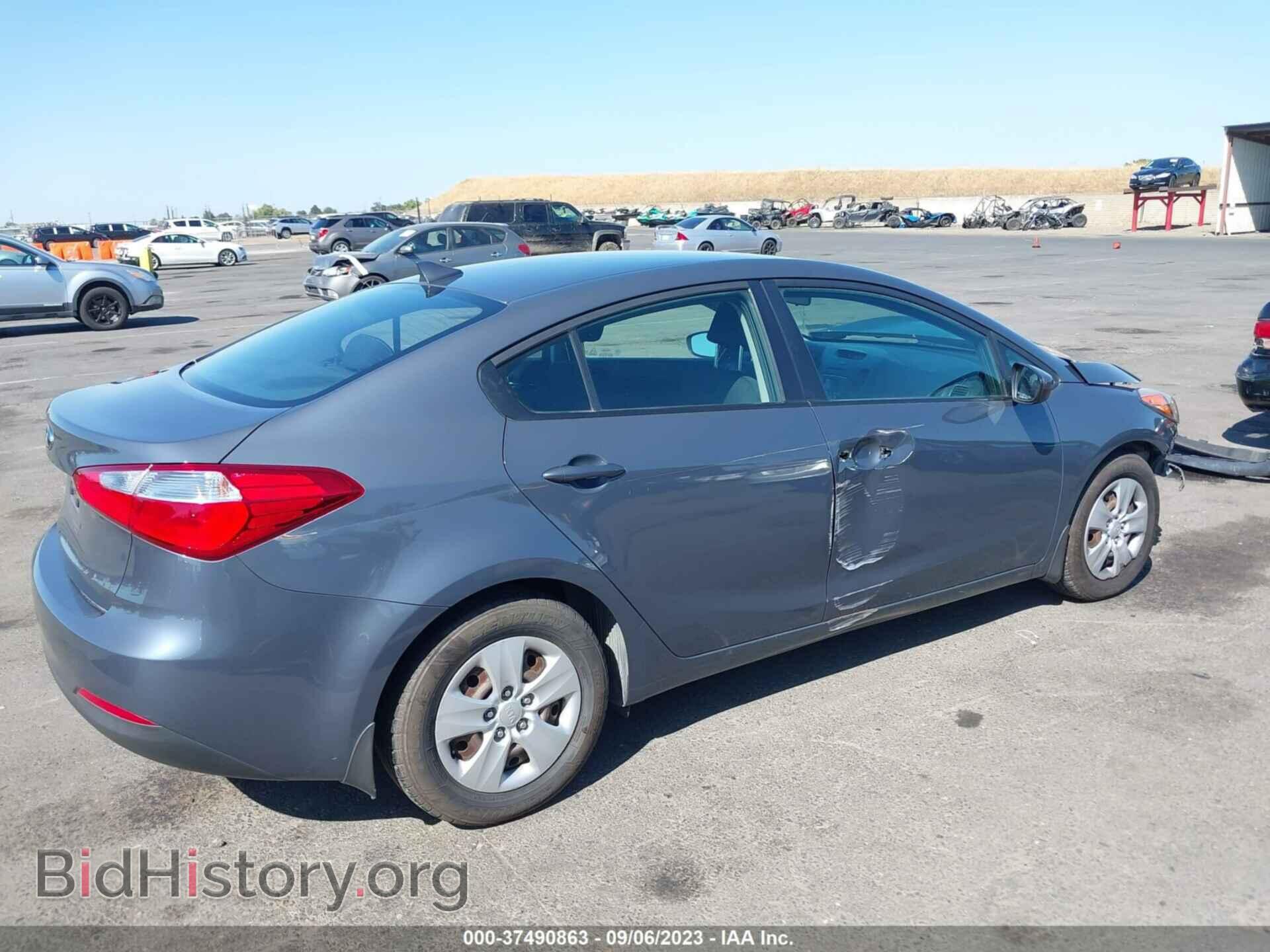2016 KIA FORTE - VIN: KNAFK4A68G5567341 - Фото 4