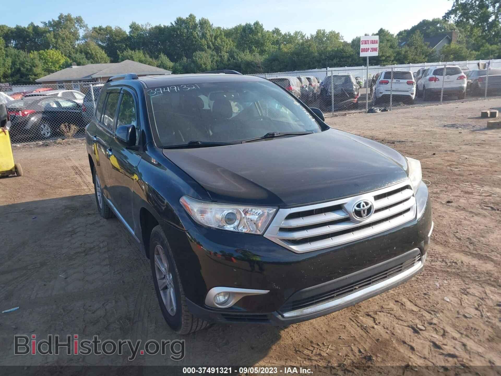 Фотография 5TDBK3EH3CS159826 - TOYOTA HIGHLANDER 2012
