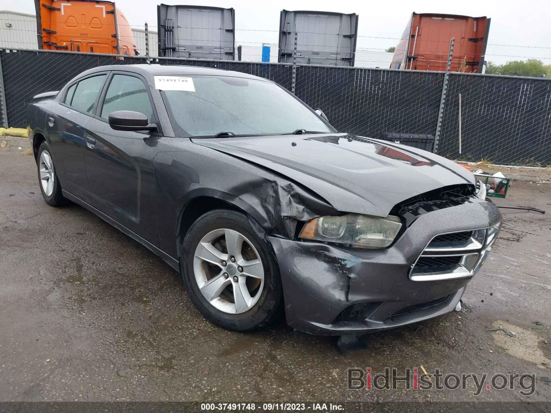 Photo 2C3CDXBG1DH637117 - DODGE CHARGER 2013