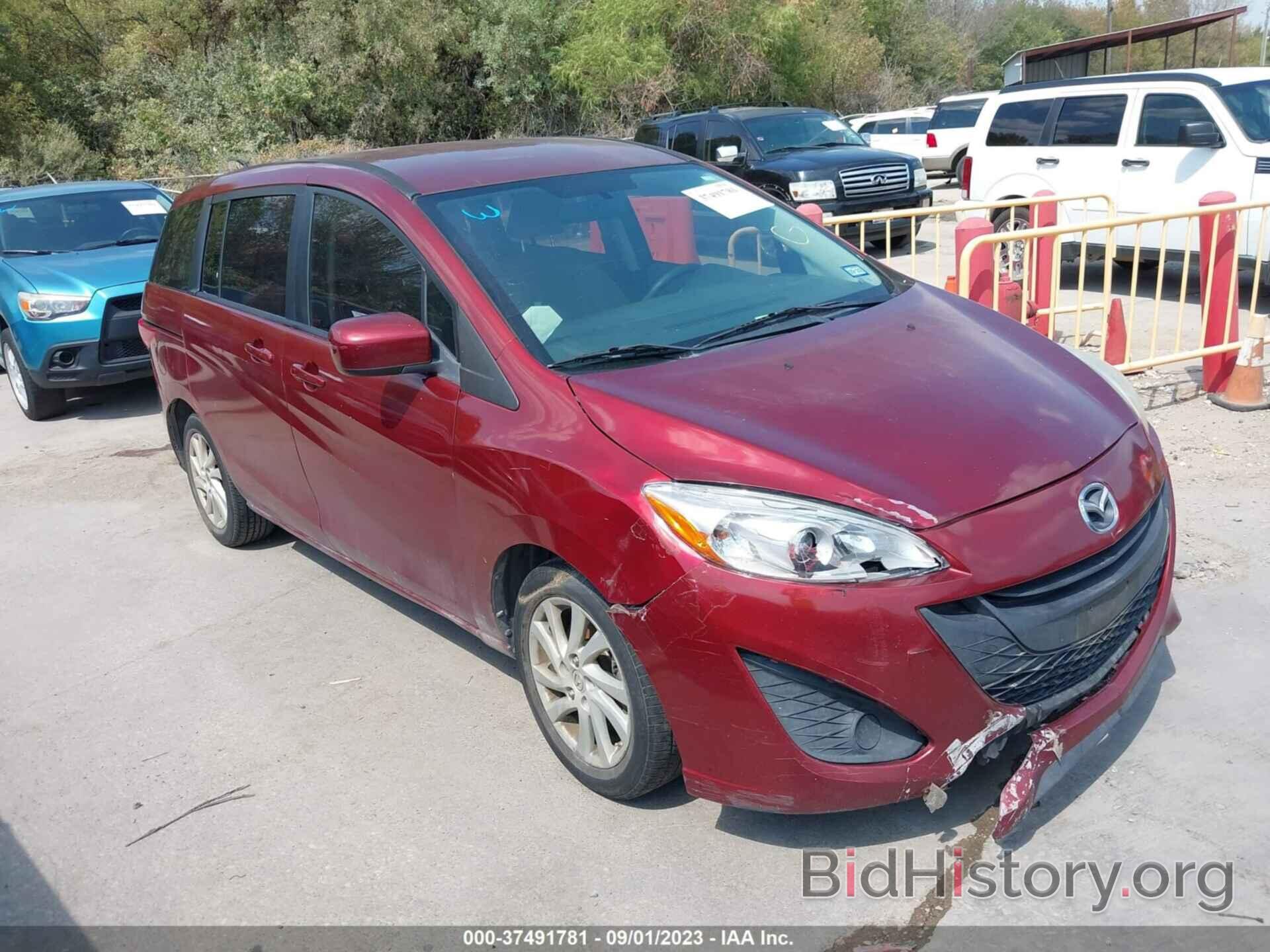 Photo JM1CW2BL0C0114650 - MAZDA MAZDA5 2012