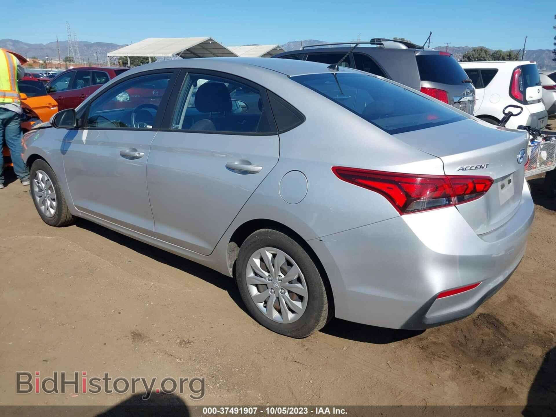 2020 HYUNDAI ACCENT - VIN: 3KPC24A64LE118596 - Фото 3