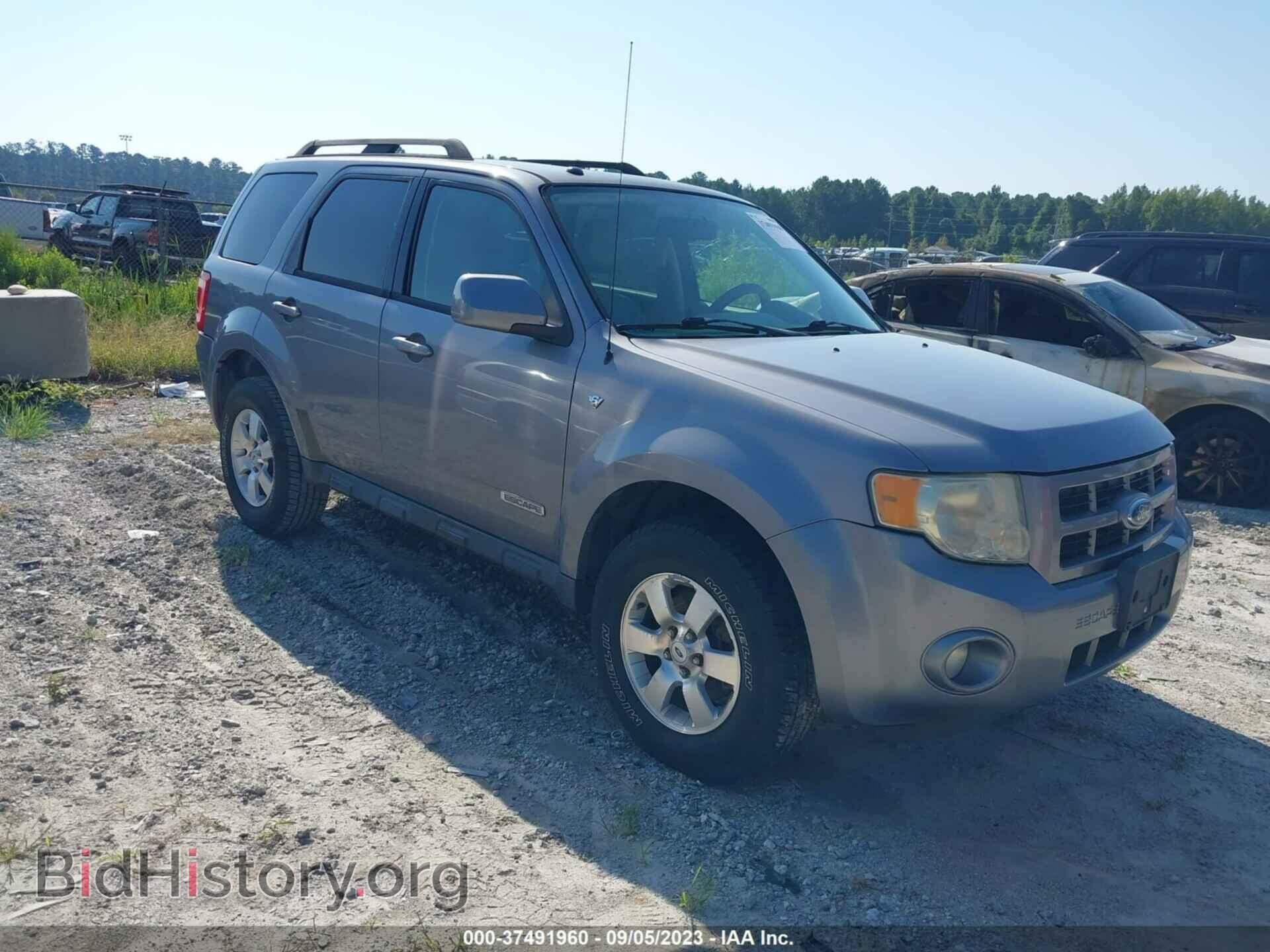 Photo 1FMCU04158KC82152 - FORD ESCAPE 2008