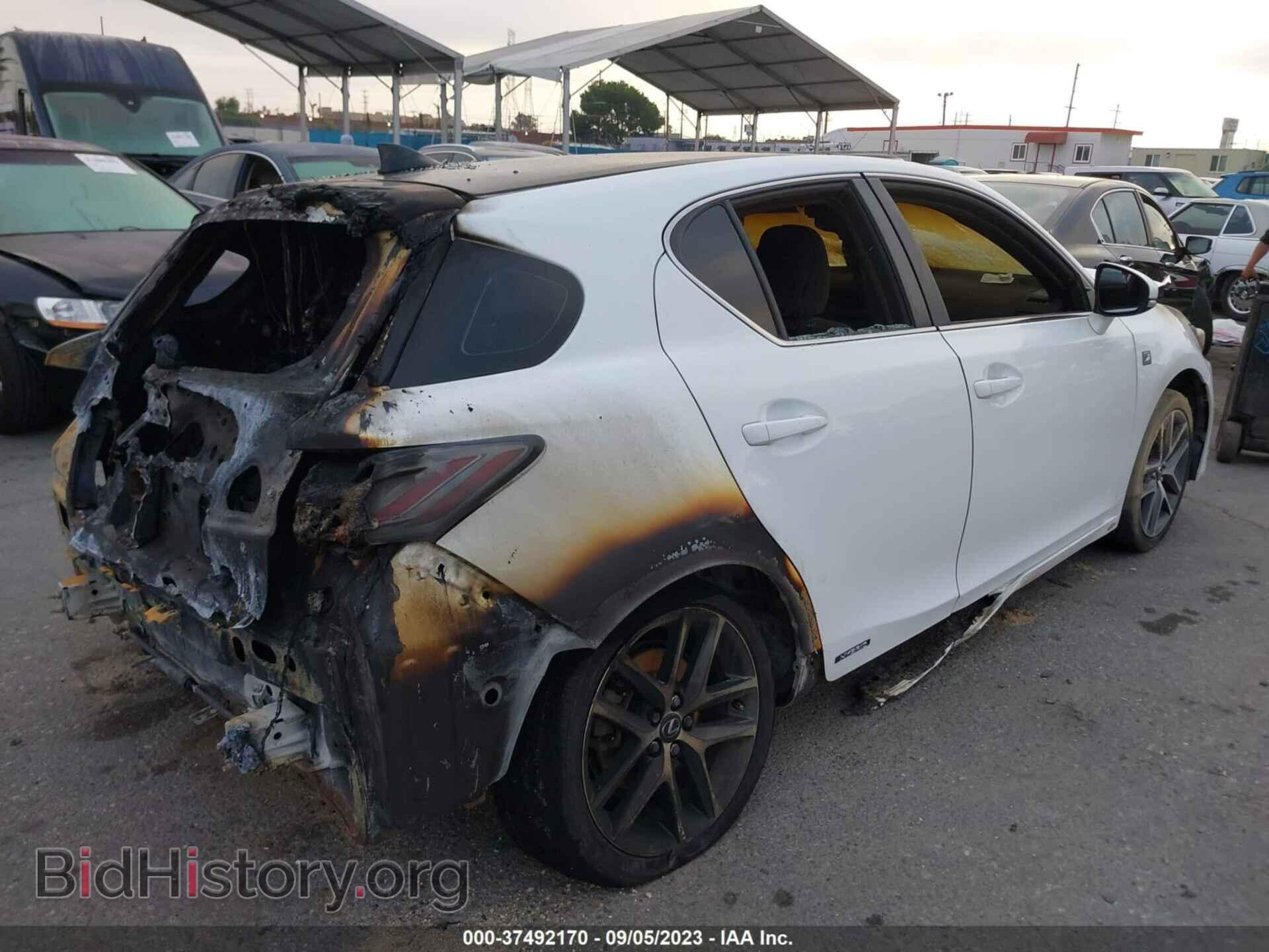 2015 LEXUS CT 200H - VIN: JTHKD5BH1F2246595 - Фото 4