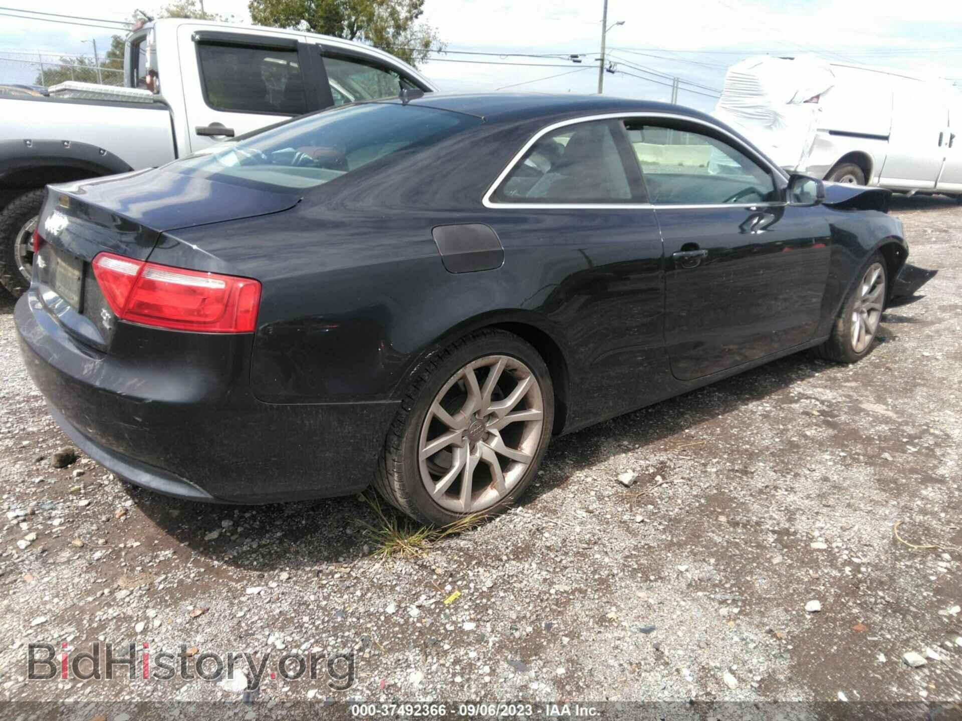 2012 AUDI A5 - VIN: WAUCFAFR6CA002144 - Фото 4