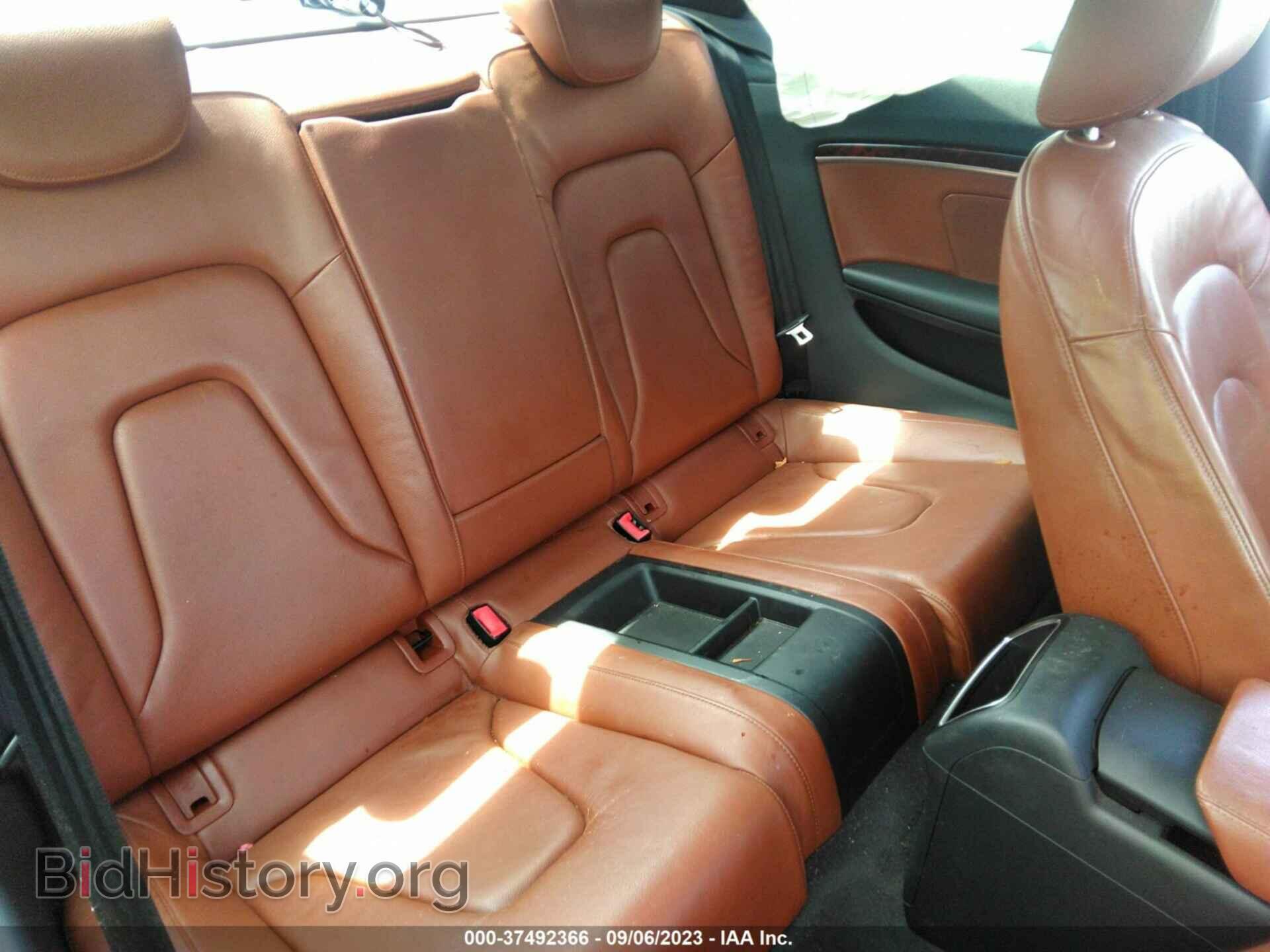2012 AUDI A5 - VIN: WAUCFAFR6CA002144 - Фото 8