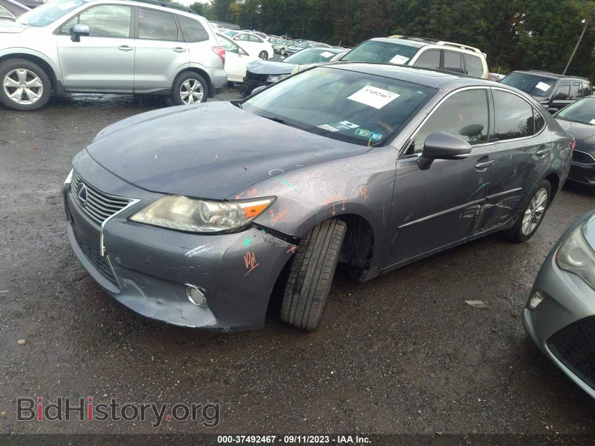 2013 LEXUS ES 300H - VIN: JTHBW1GG0D2023982 - Фото 2