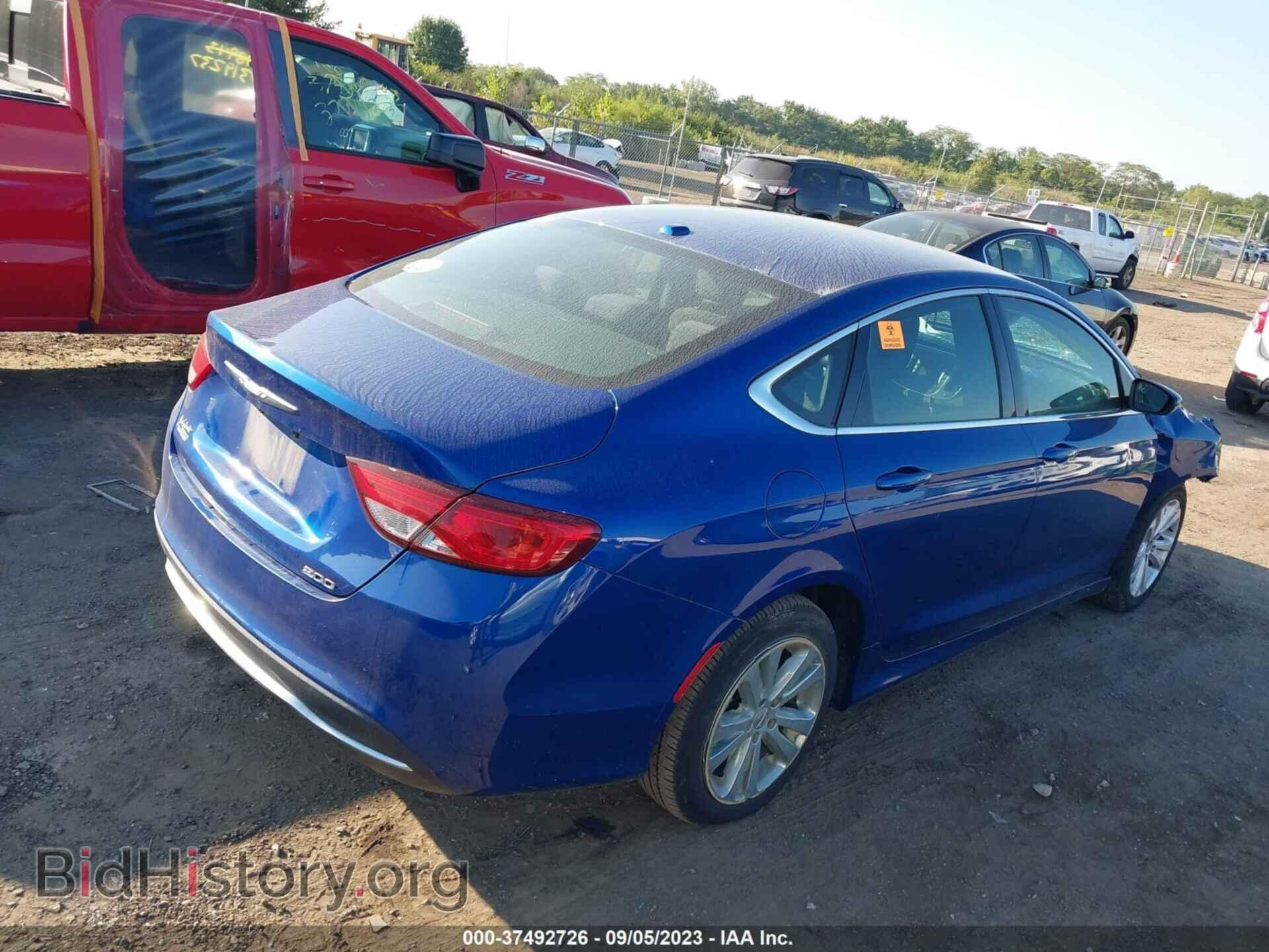 2015 CHRYSLER 200 - VIN: 1C3CCCAB4FN507828 - Фото 4