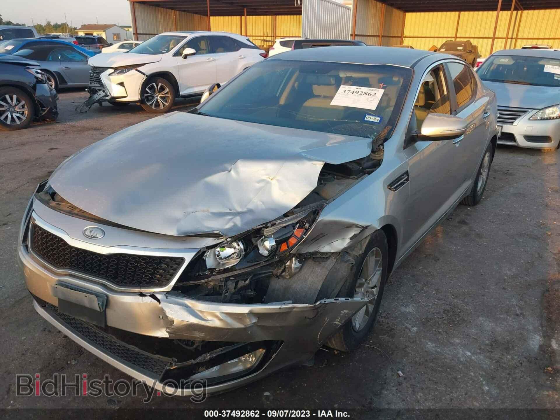 2013 KIA OPTIMA - VIN: KNAGM4A71D5351978 - Фото 2