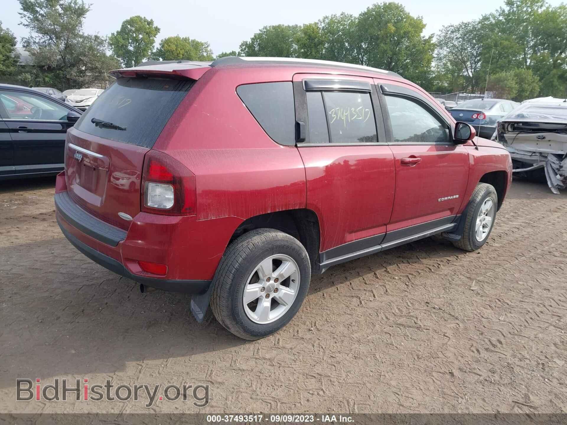 2017 JEEP COMPASS - VIN: 1C4NJCEA4HD117302 - Фото 4