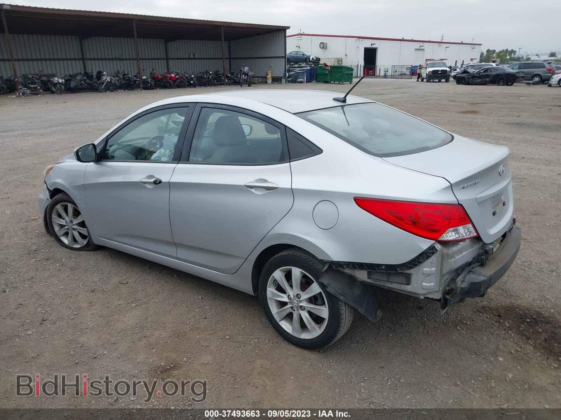 2013 HYUNDAI ACCENT - VIN: KMHCU4AE7DU301717 - Фото 3