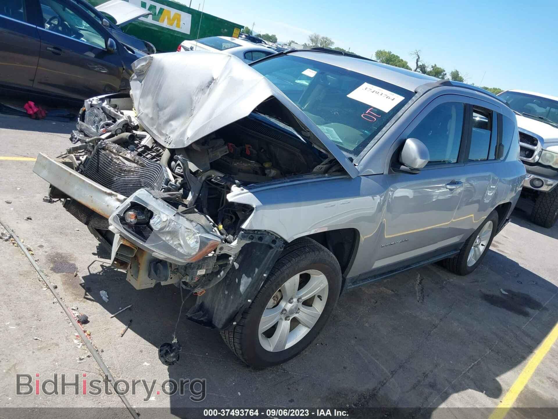 2015 JEEP COMPASS - VIN: 1C4NJDAB0FD393509 - Фото 2