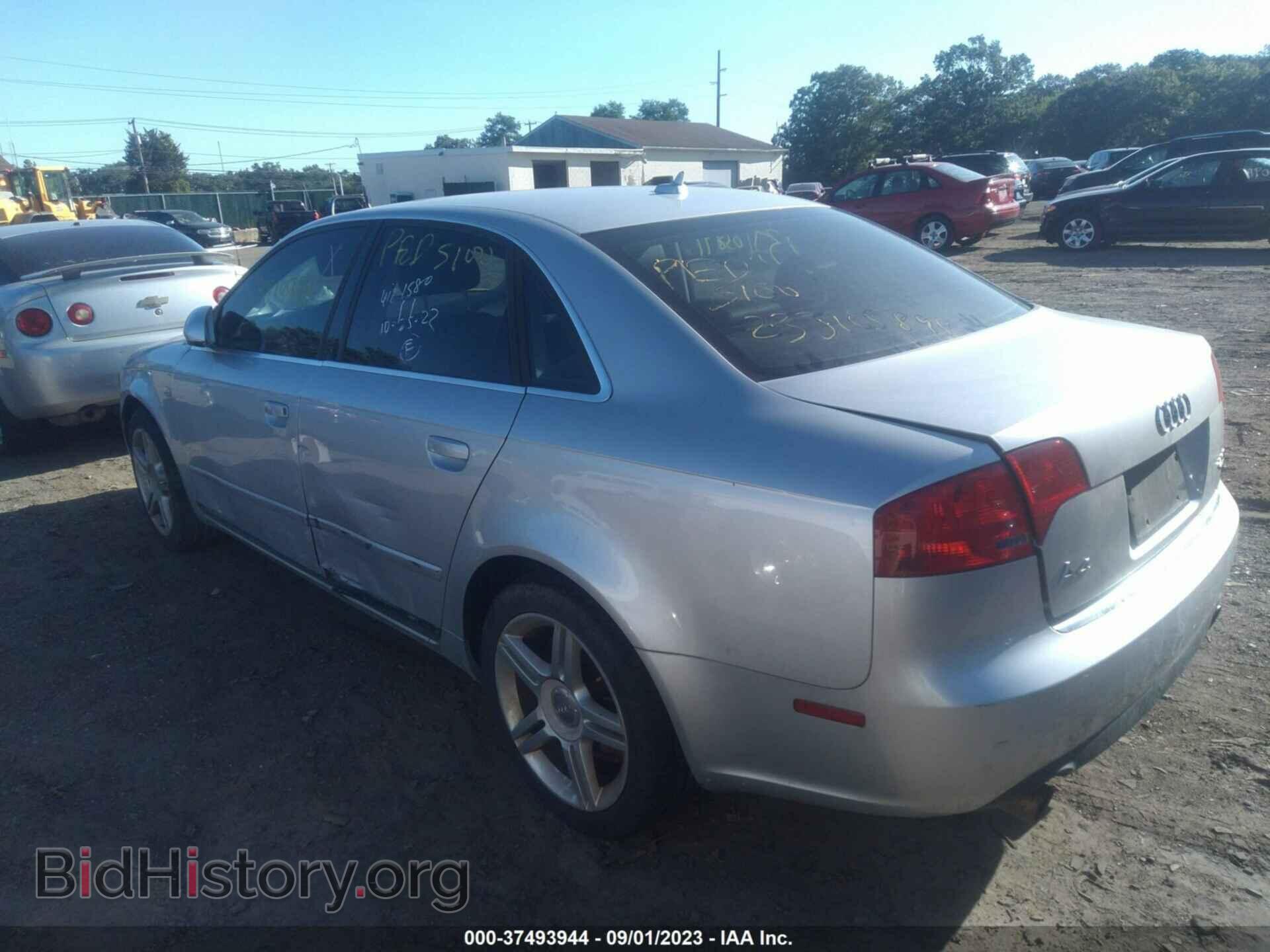 2007 AUDI A4 - VIN: WAUDF78E37A115671 - Фото 3