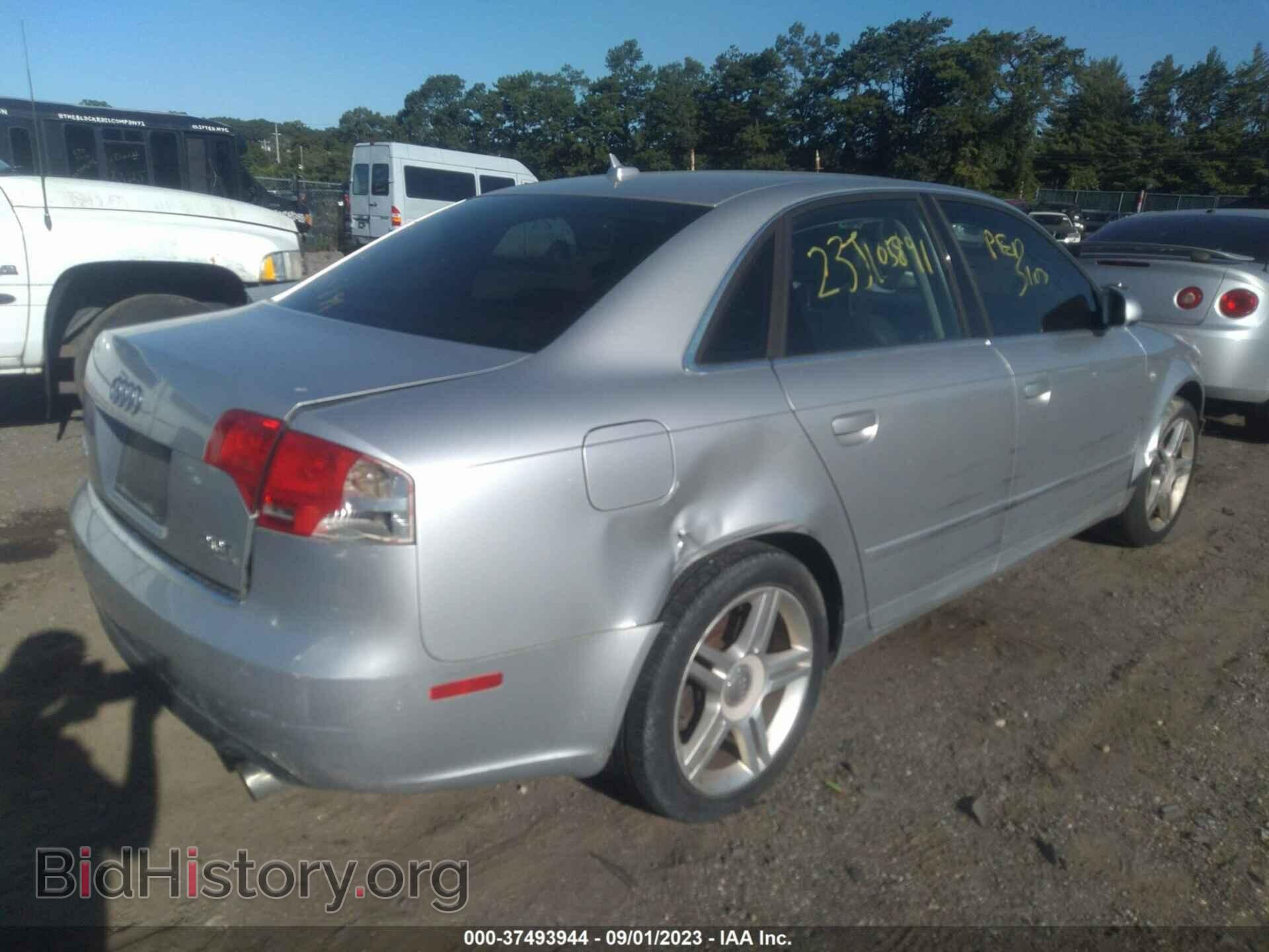 2007 AUDI A4 - VIN: WAUDF78E37A115671 - Фото 4