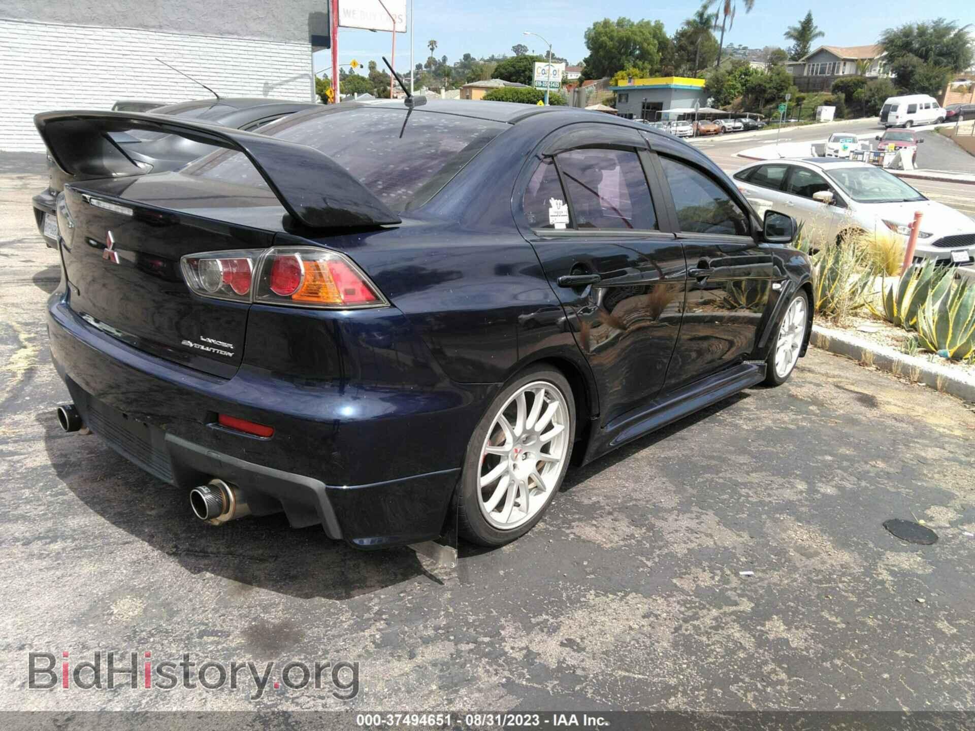 2014 MITSUBISHI LANCER EVOLUTION - VIN: JA32W8FV5EU019750 - Фото 4