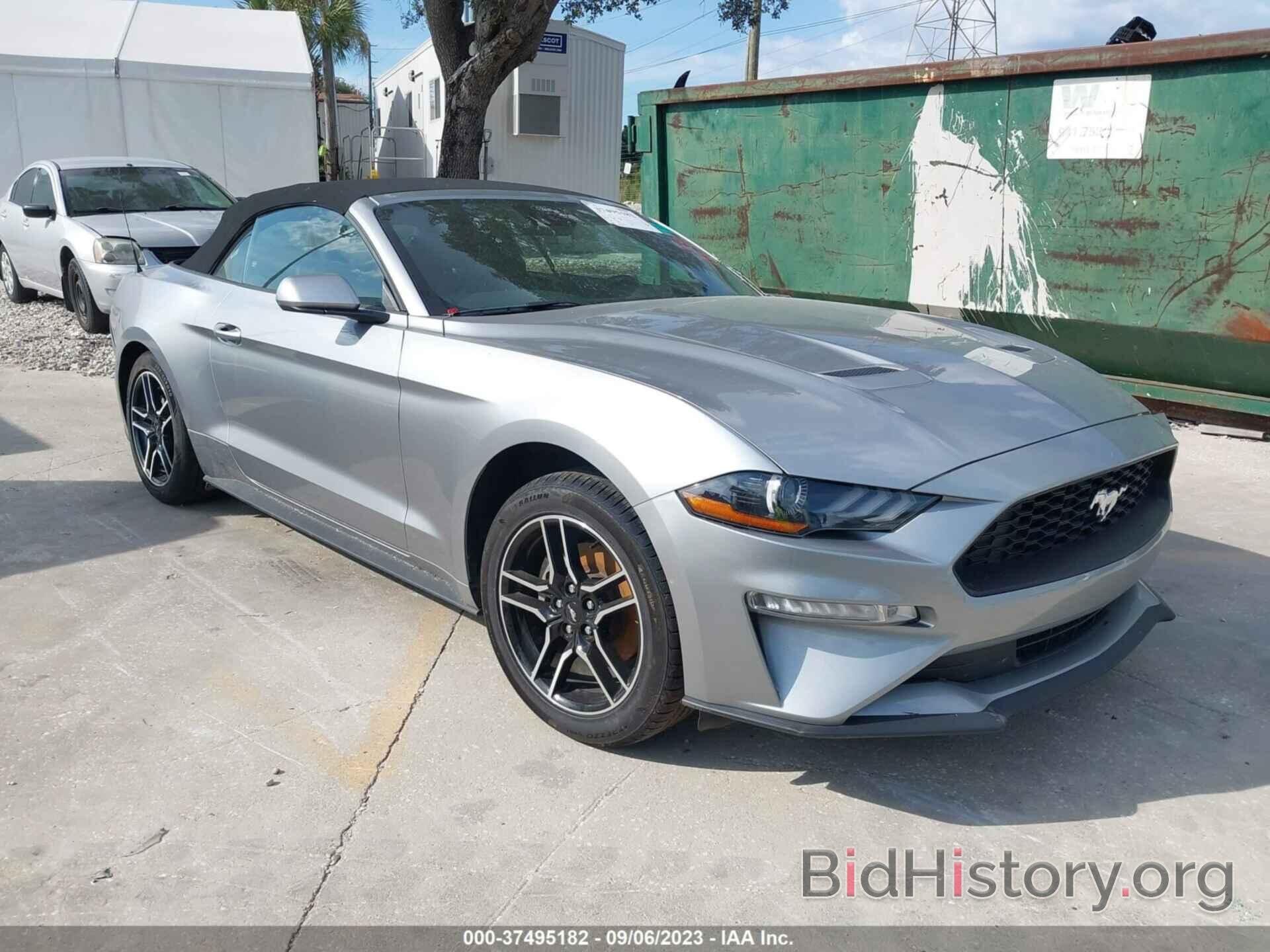Photo 1FATP8UH4M5105565 - FORD MUSTANG 2021