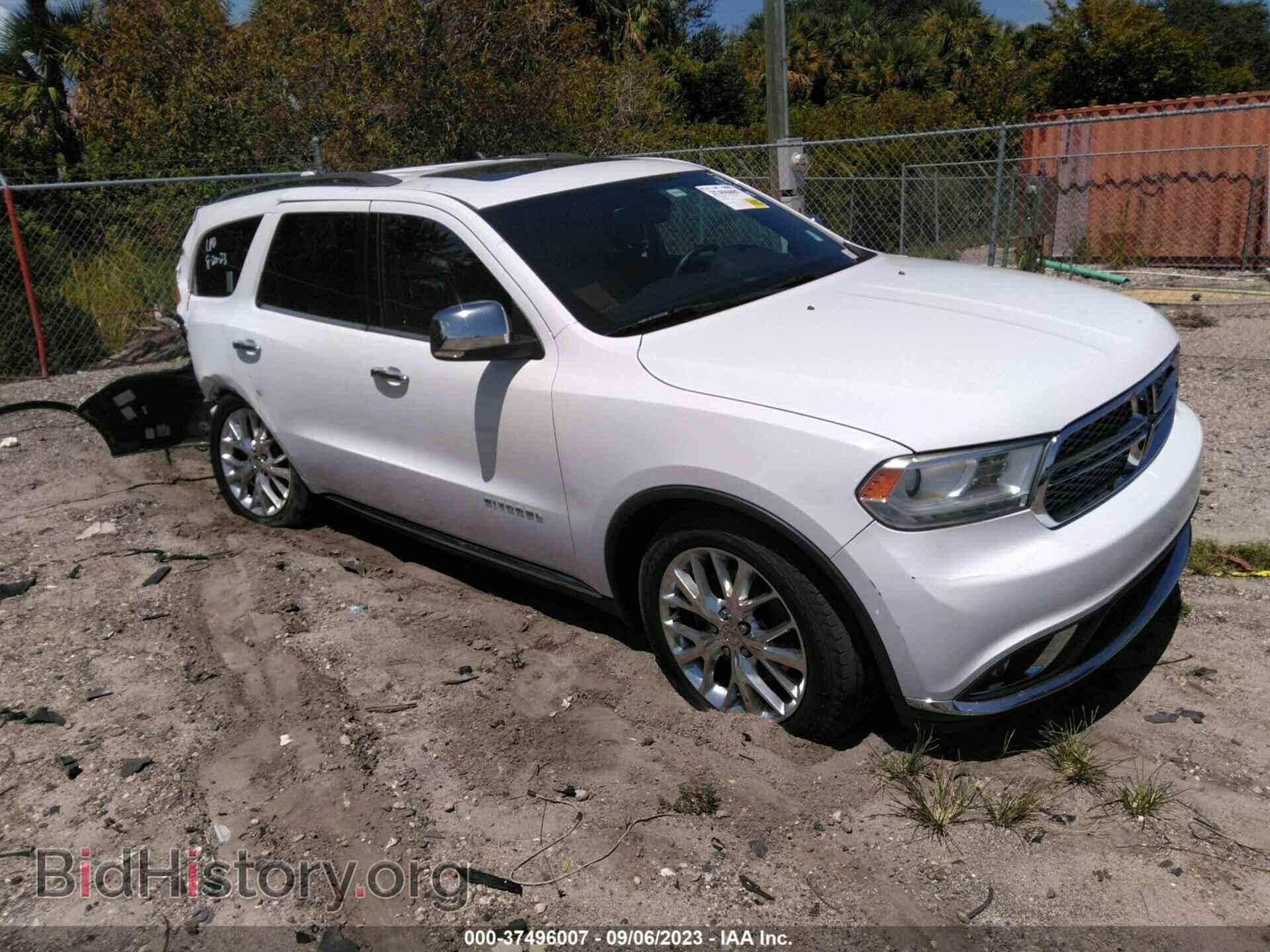 Photo 1C4RDHEG9FC145500 - DODGE DURANGO 2015