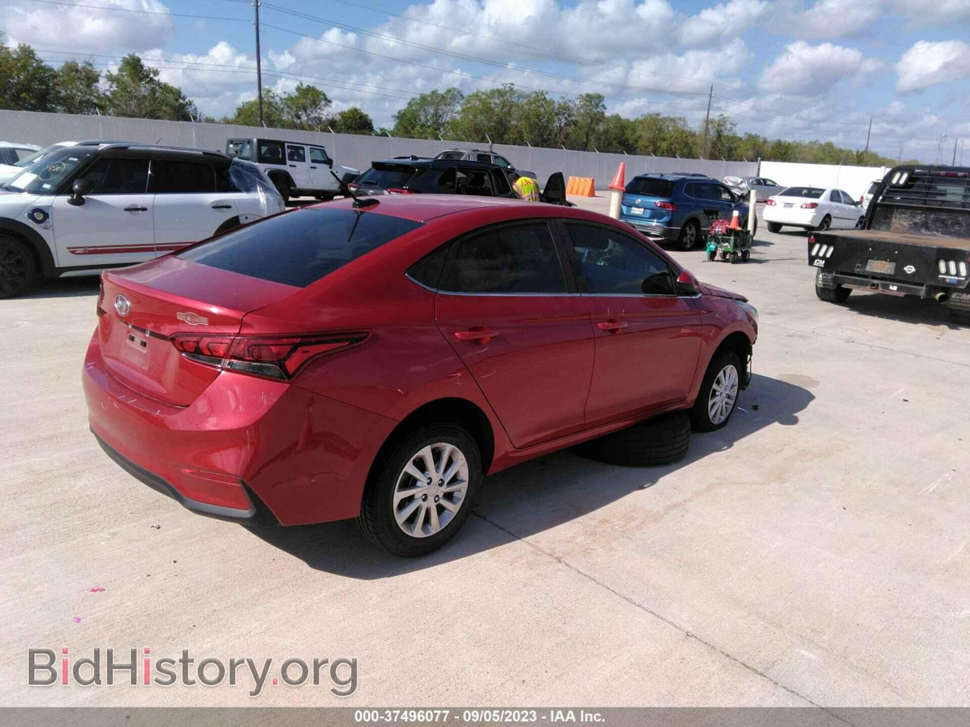 2021 HYUNDAI ACCENT - VIN: 3KPC24A69ME137971 - Фото 4