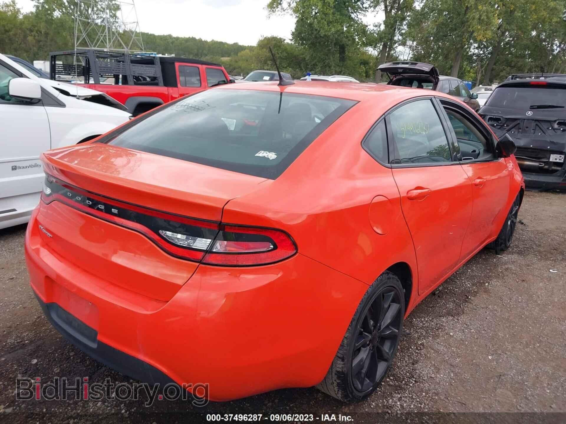 2016 DODGE DART - VIN: 1C3CDFFA9GD803482 - Фото 4