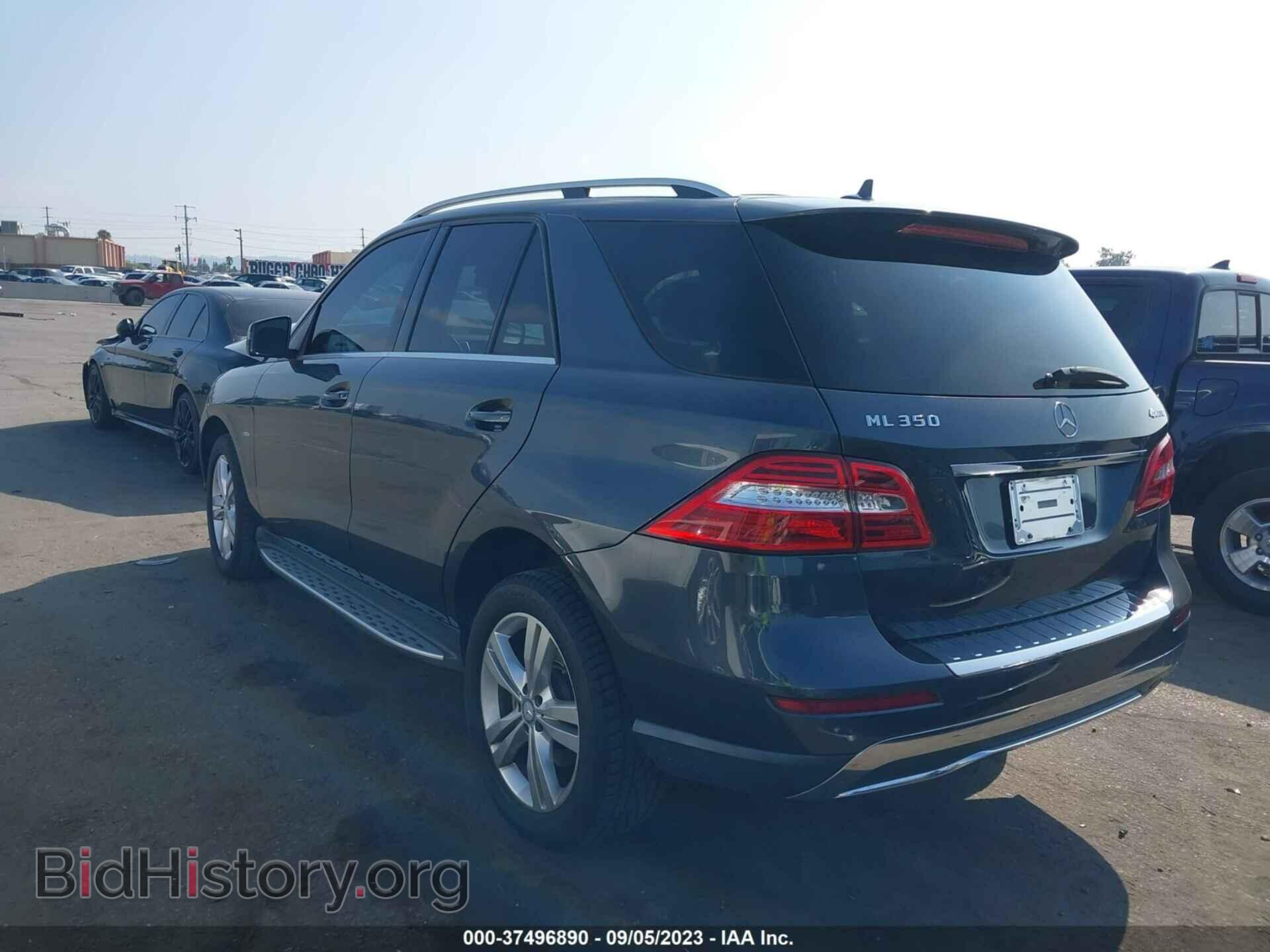 2012 MERCEDES-BENZ M-CLASS - VIN: 4JGDA5HB9CA064985 - Фото 3