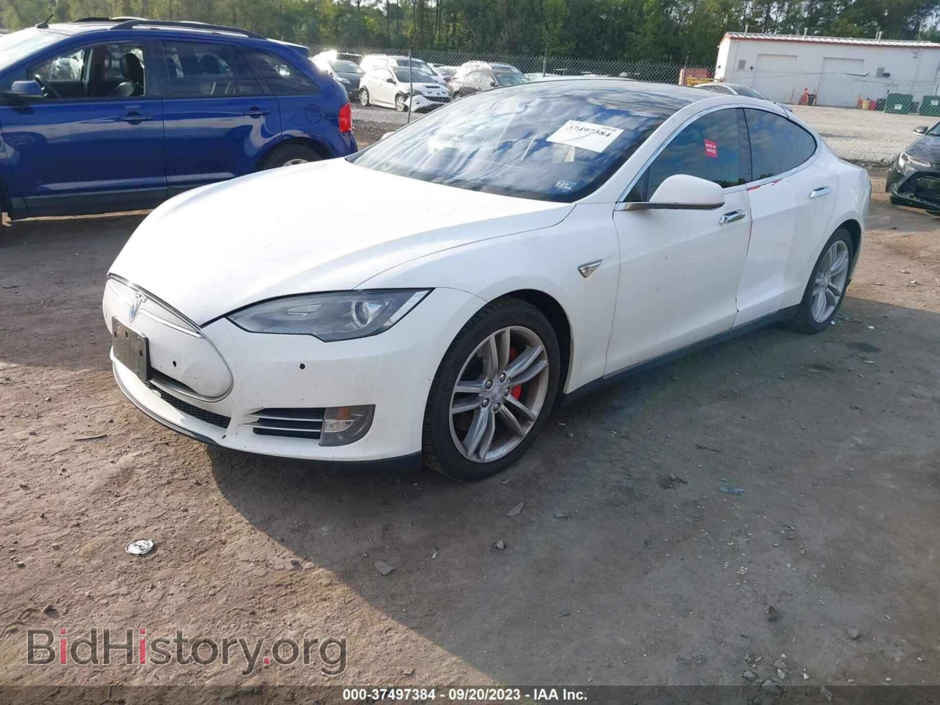 2014 TESLA MODEL S - VIN: 5YJSA1H26EFP64722 - Photo 2