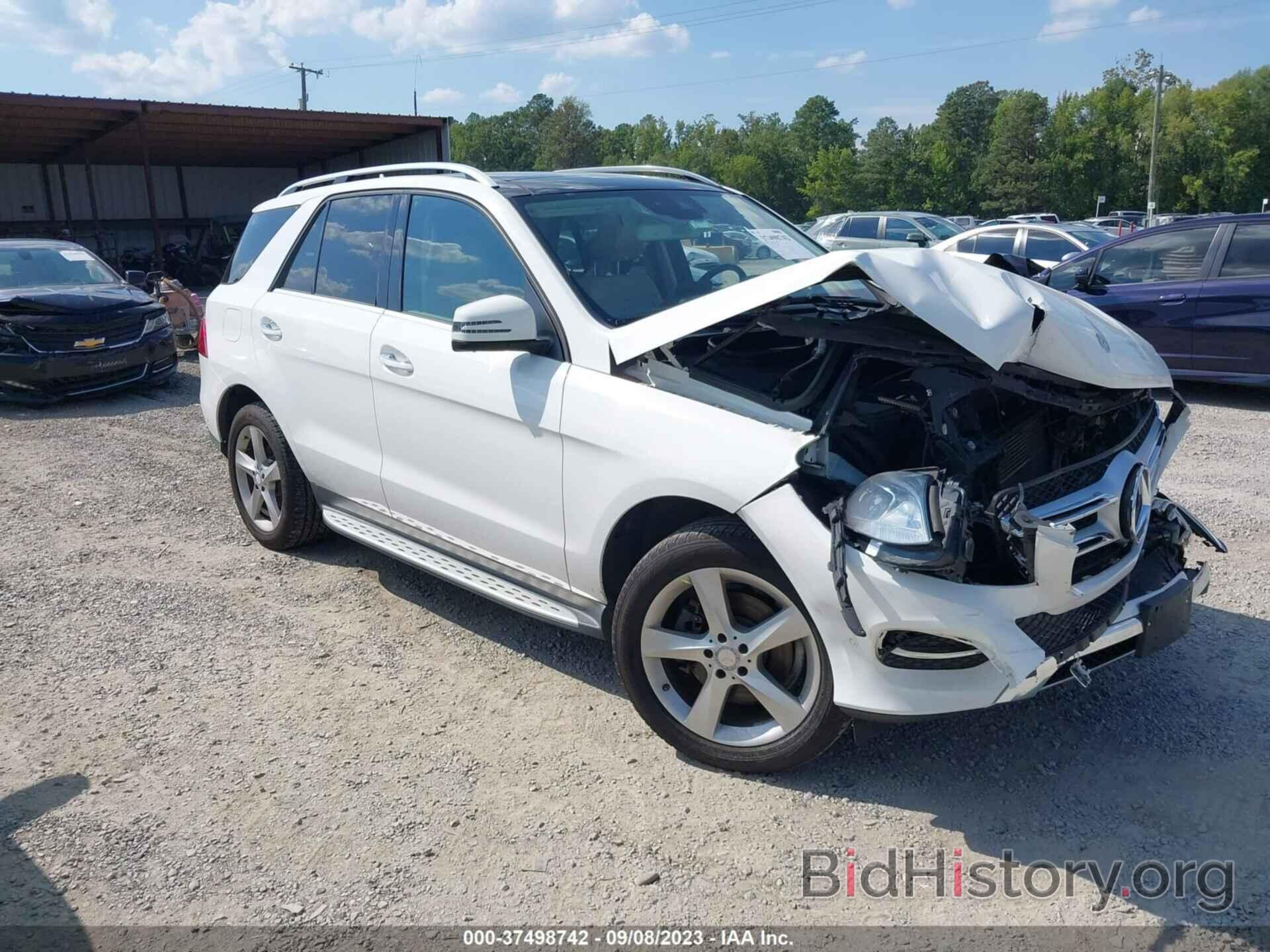 Photo 4JGDA5HB8GA765216 - MERCEDES-BENZ GLE 2016