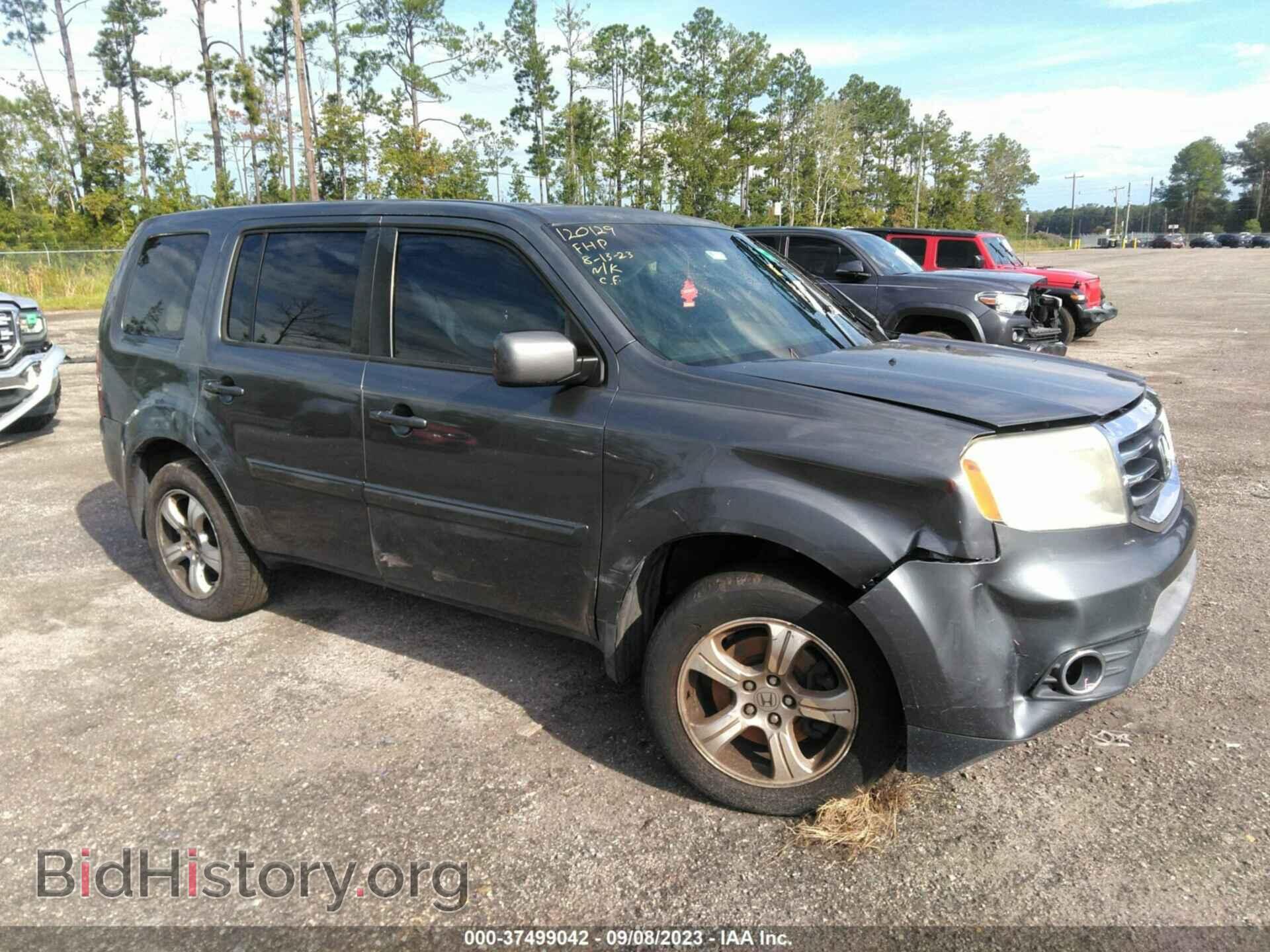 Фотография 5FNYF3H63CB040168 - HONDA PILOT 2012